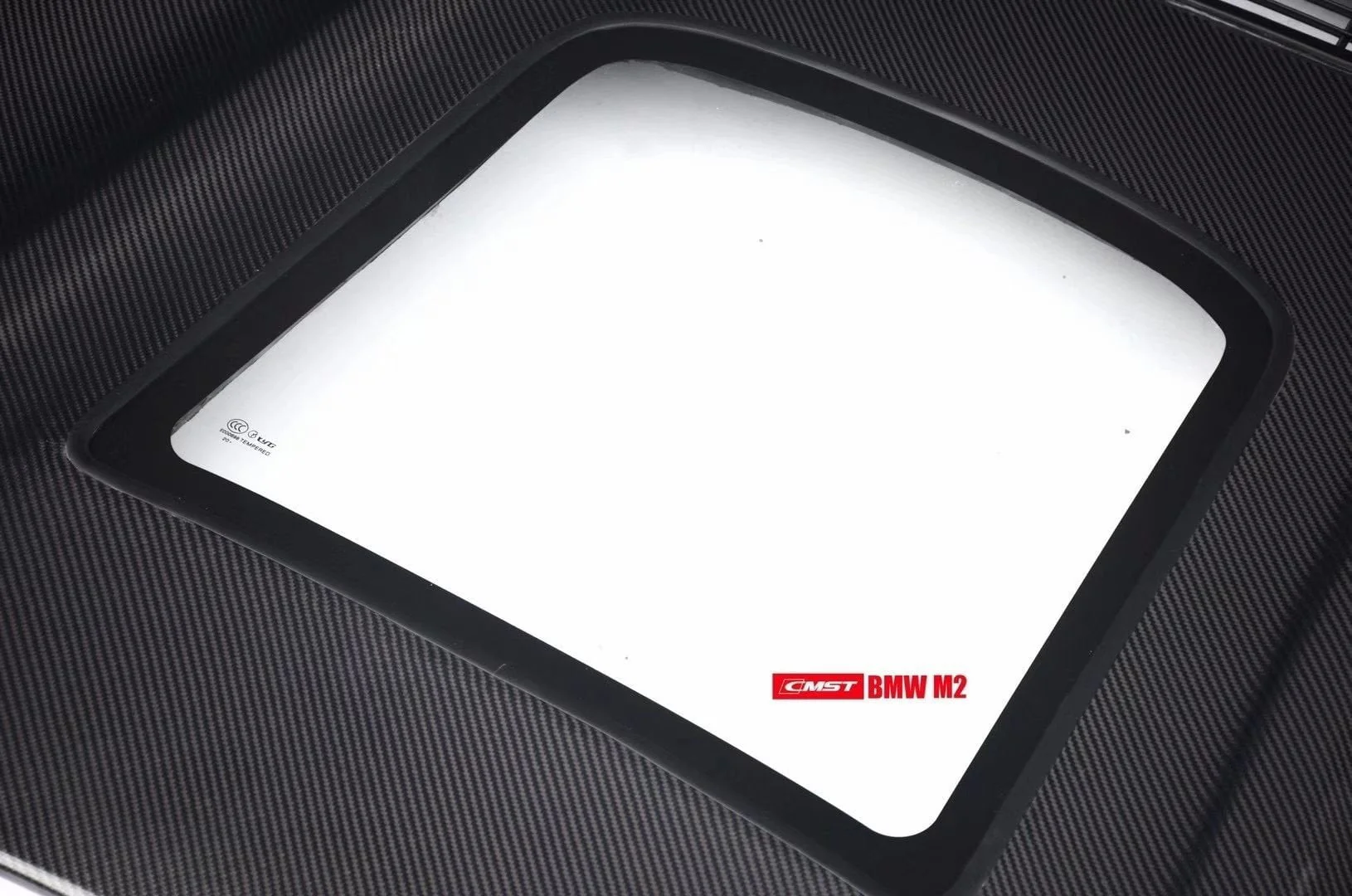 CMST Tuning Carbon Fiber Tempered Glass Transparent Hood For BMW M2 / M2C F87 2 Series F22 2014-ON - Image 5