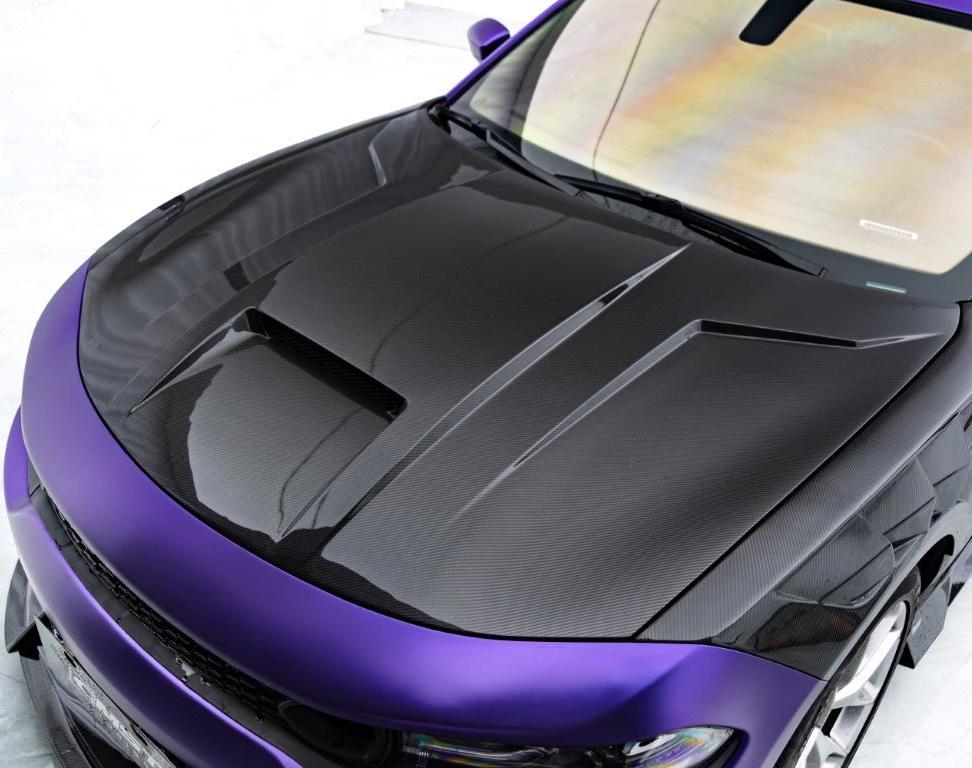 CMST Tuning Carbon Fiber V1 Hood for Dodge Charger 2015-2023 - Image 2