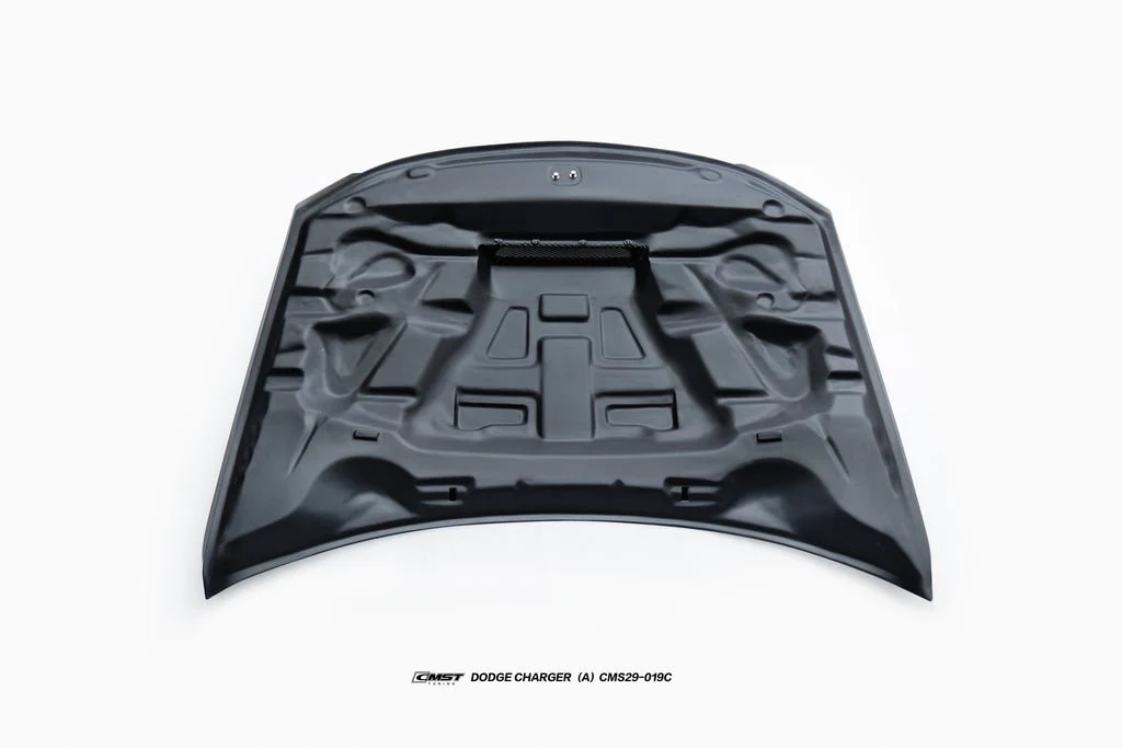 CMST Tuning Carbon Fiber V1 Hood for Dodge Charger 2015-2023 - Image 3