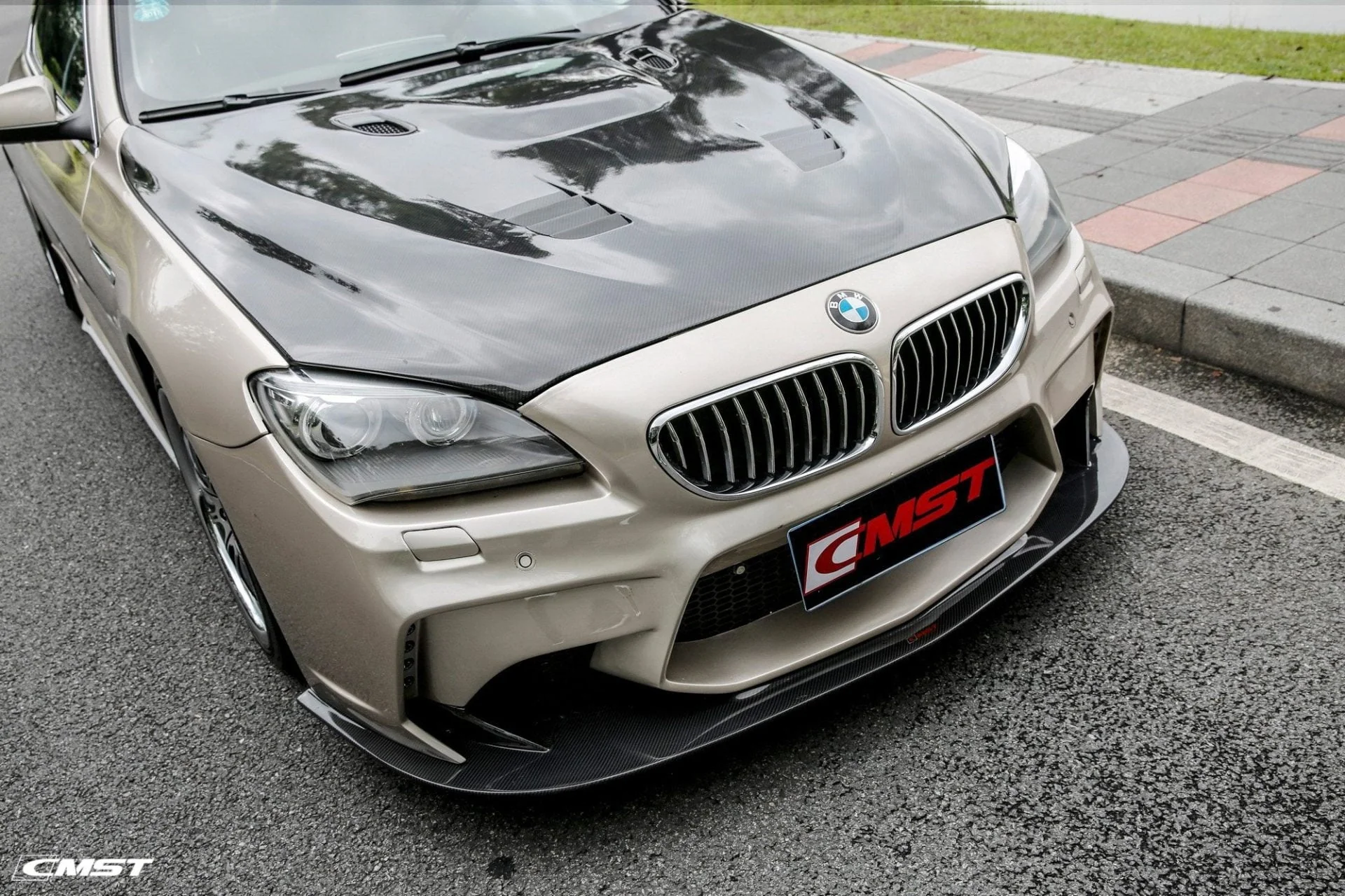 CMST Tuning Carbon Fiber Vented Hood For BMW M6 & 6 Series F06 F12 F13 2012-2016 - Image 4