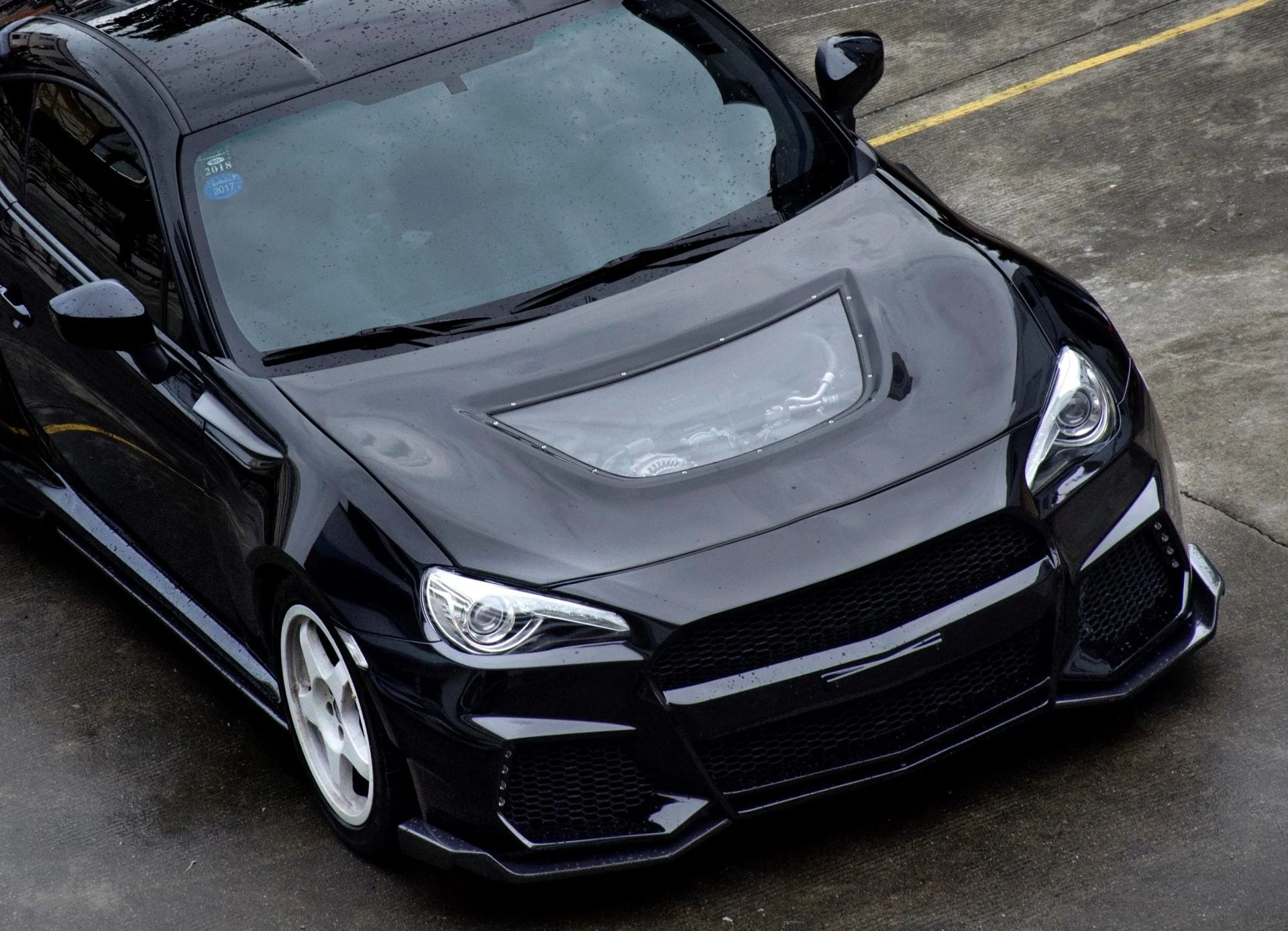 CMST Tuning Carbon Fiber Widebody "STI" Kit for Toyota 86 GT86 Scion FRS BRZ 2013-2020 - Image 6