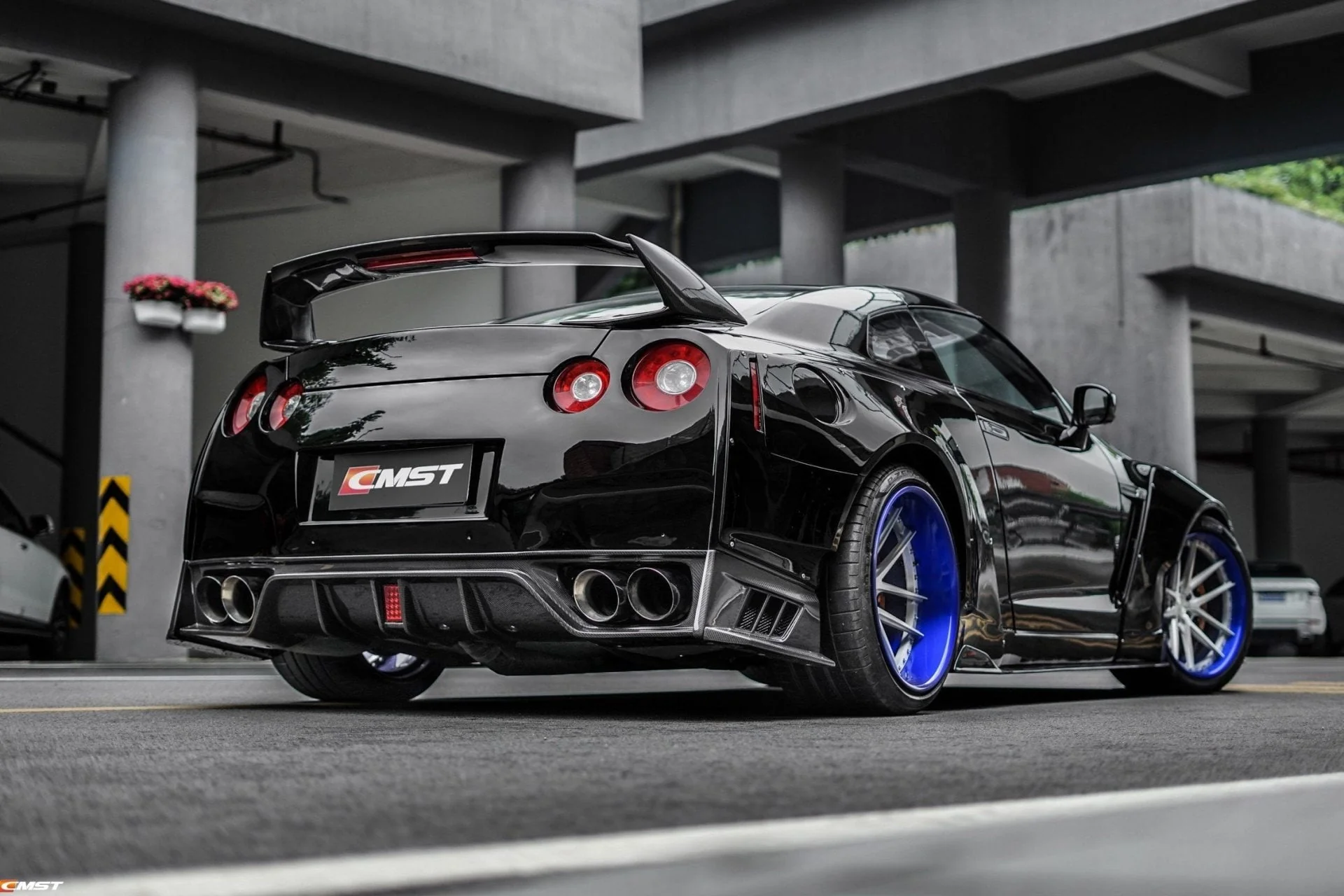 CMST Tuning  Facelift Conversion Partial Carbon Fiber Full Body Kit for Nissan GTR GT-R R35 2008-2016 - Image 14