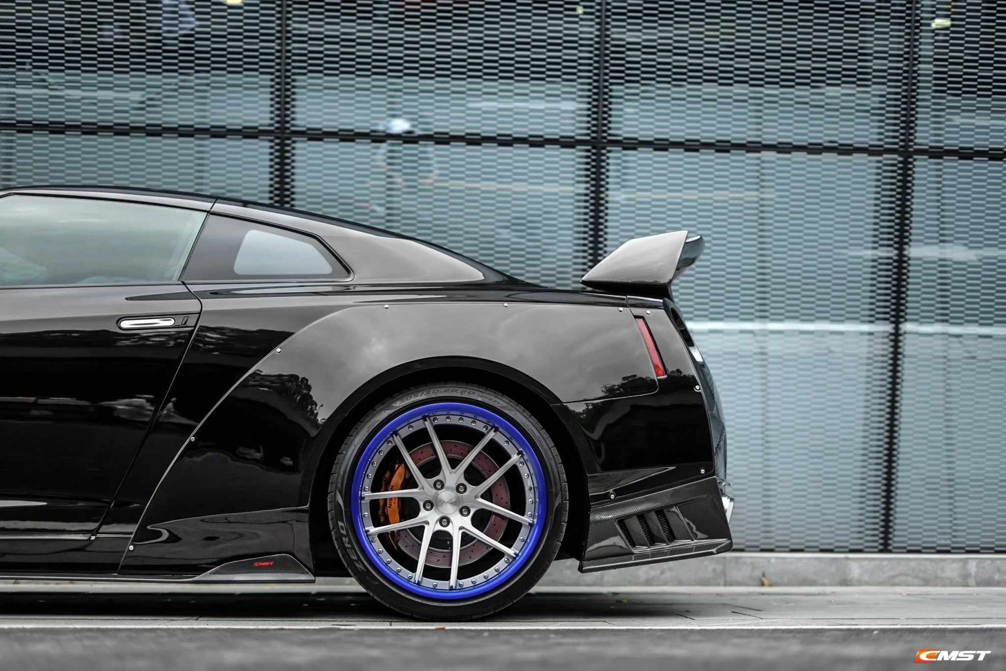 CMST Tuning  Facelift Conversion Partial Carbon Fiber Full Body Kit for Nissan GTR GT-R R35 2008-2016 - Image 29