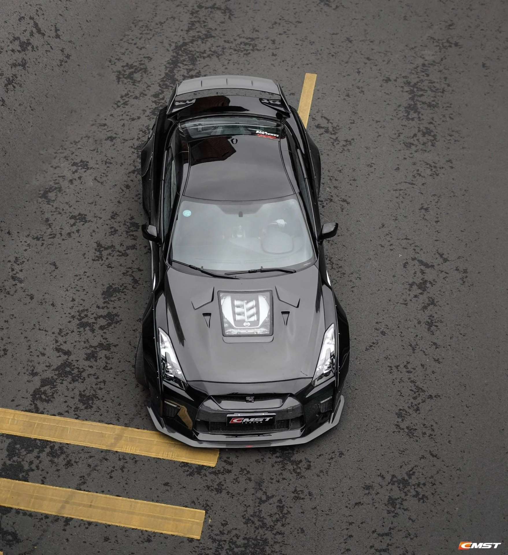 CMST Tuning  Facelift Conversion Partial Carbon Fiber Full Body Kit for Nissan GTR GT-R R35 2008-2016 - Image 7