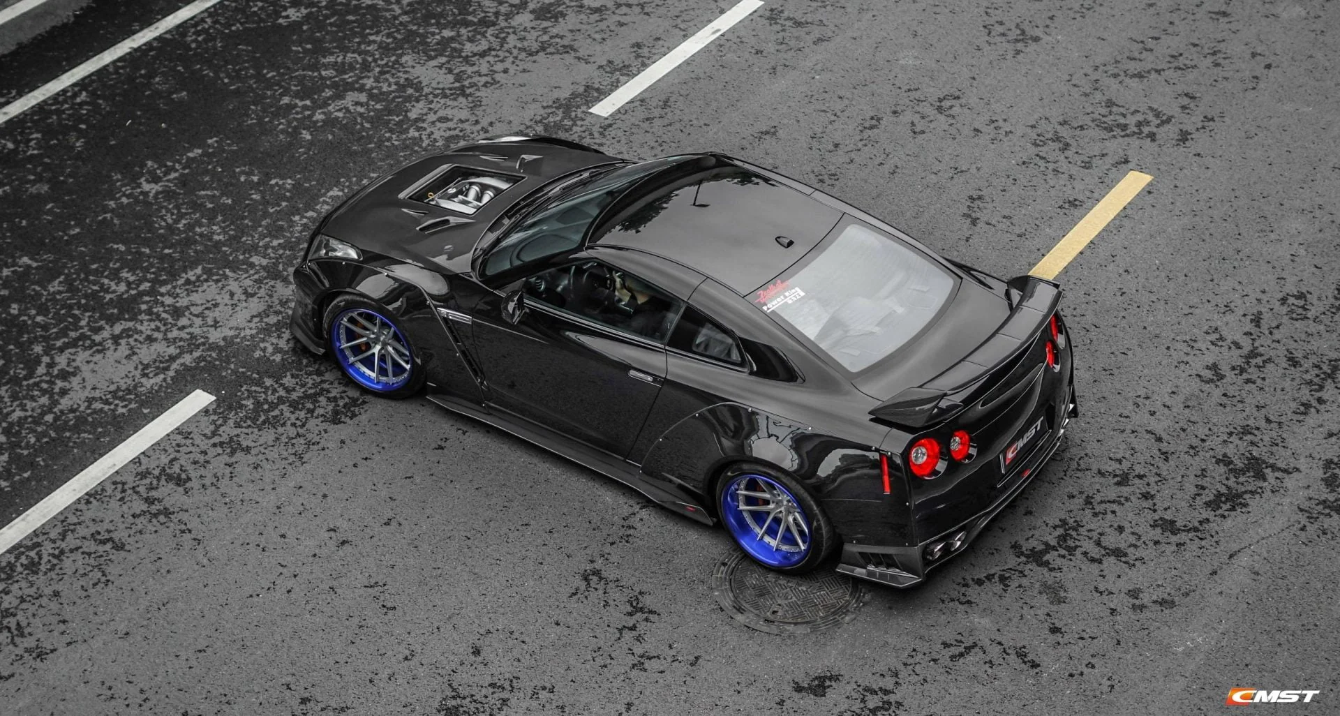 CMST Tuning  Facelift Conversion Partial Carbon Fiber Rear Bumper & Rear Diffuser 4 Pcs for Nissan GTR GT-R R35 2008-2016 - Image 5