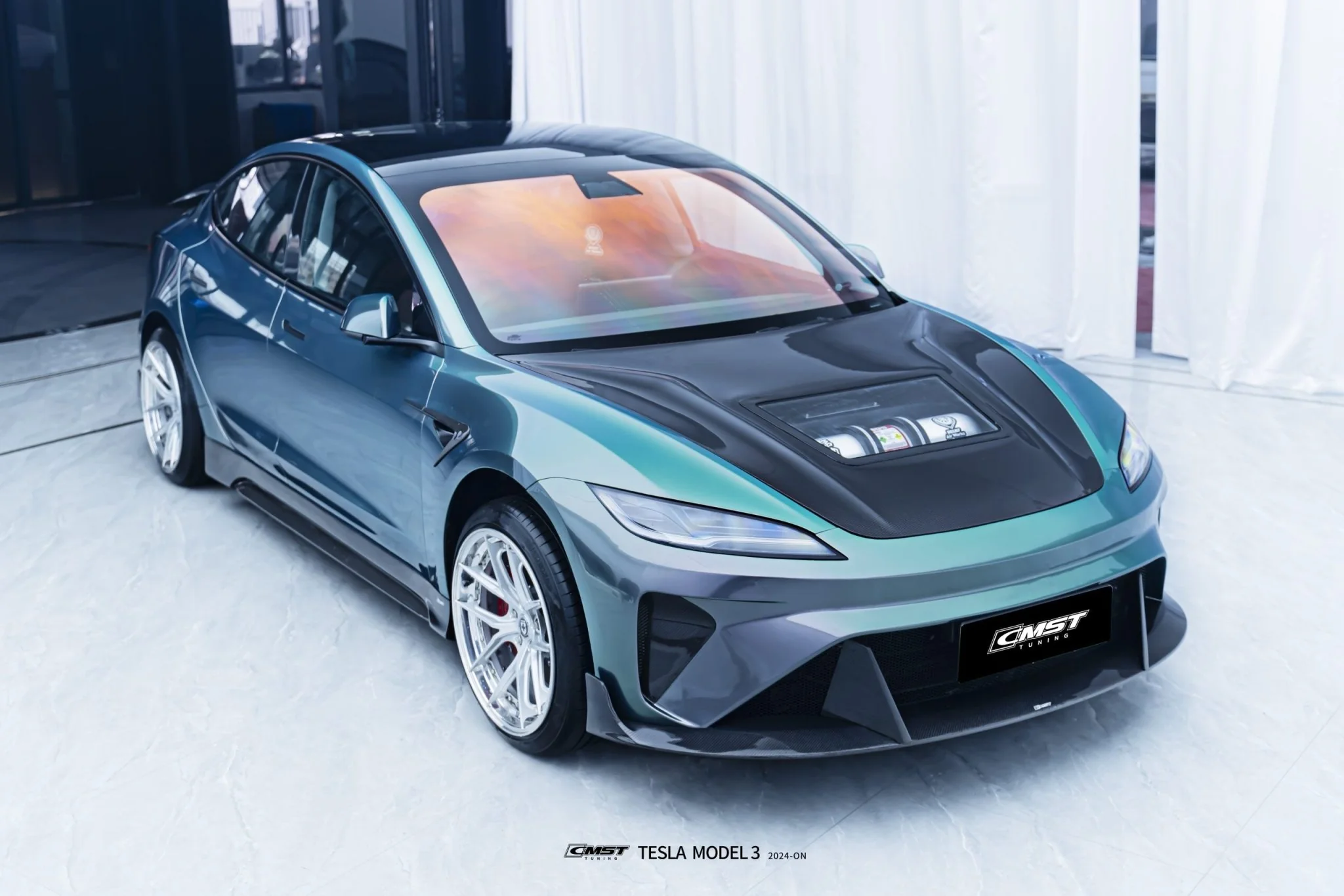 CMST Tuning Front Bumper & Lip for Tesla Model 3 Highland 2024-ON - Image 7
