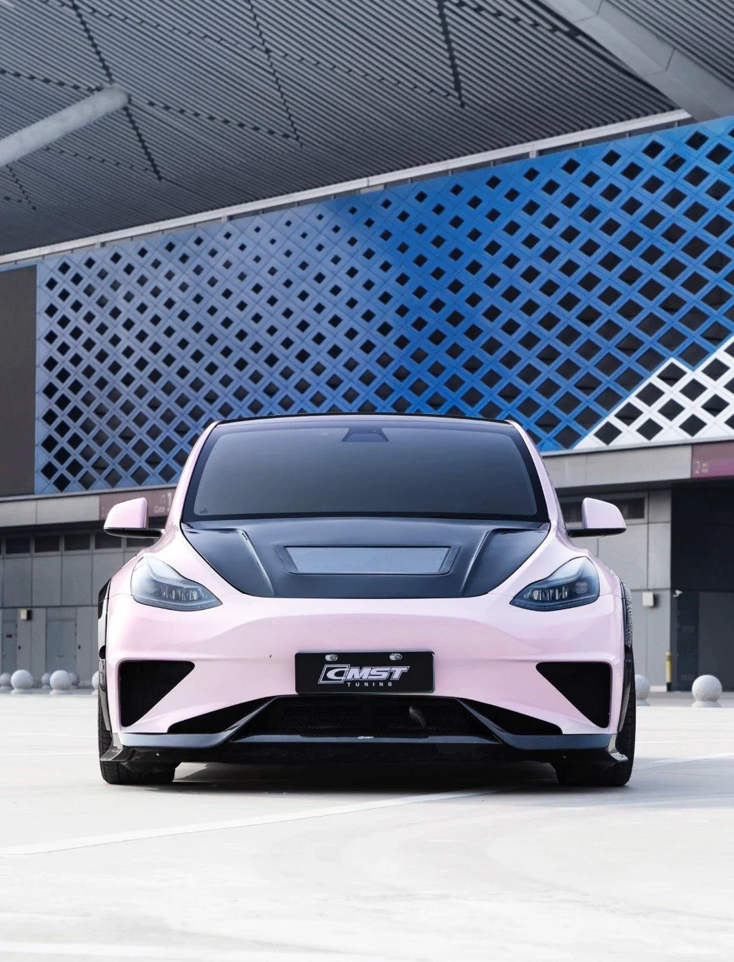 CMST Tuning Front Bumper & Lip Ver.2 for Tesla Model Y - Image 2