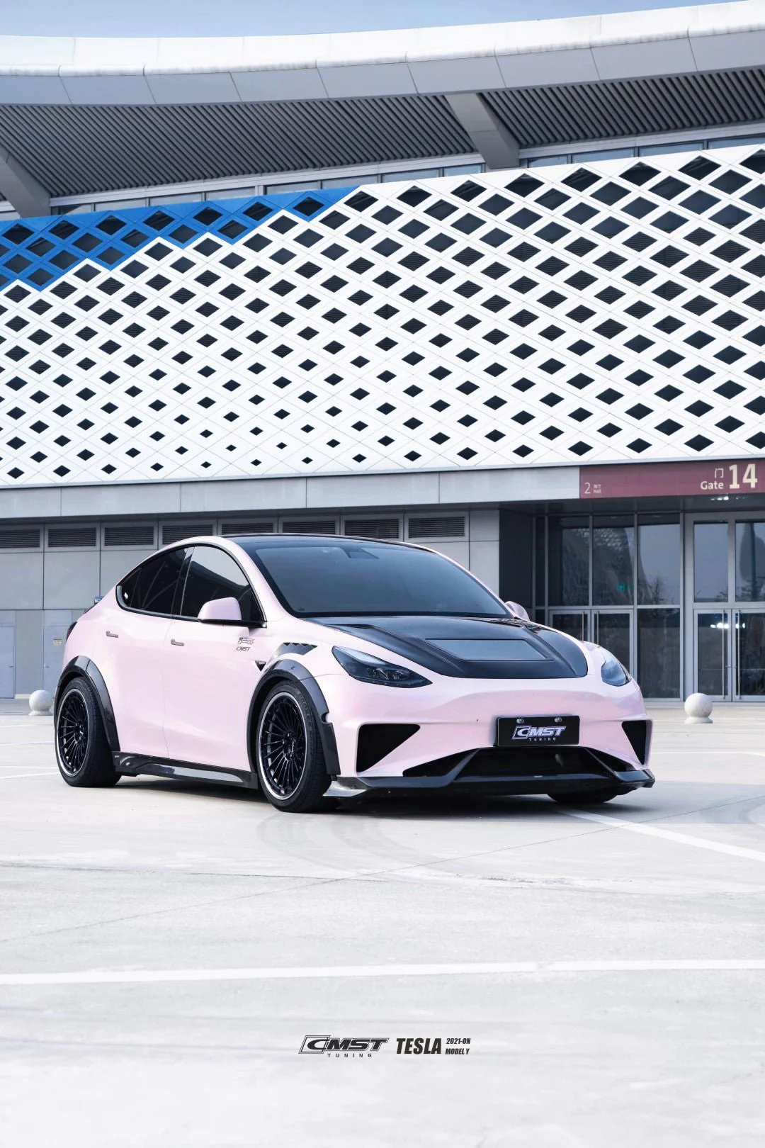 CMST Tuning Front Bumper & Lip Ver.2 for Tesla Model Y - Image 5