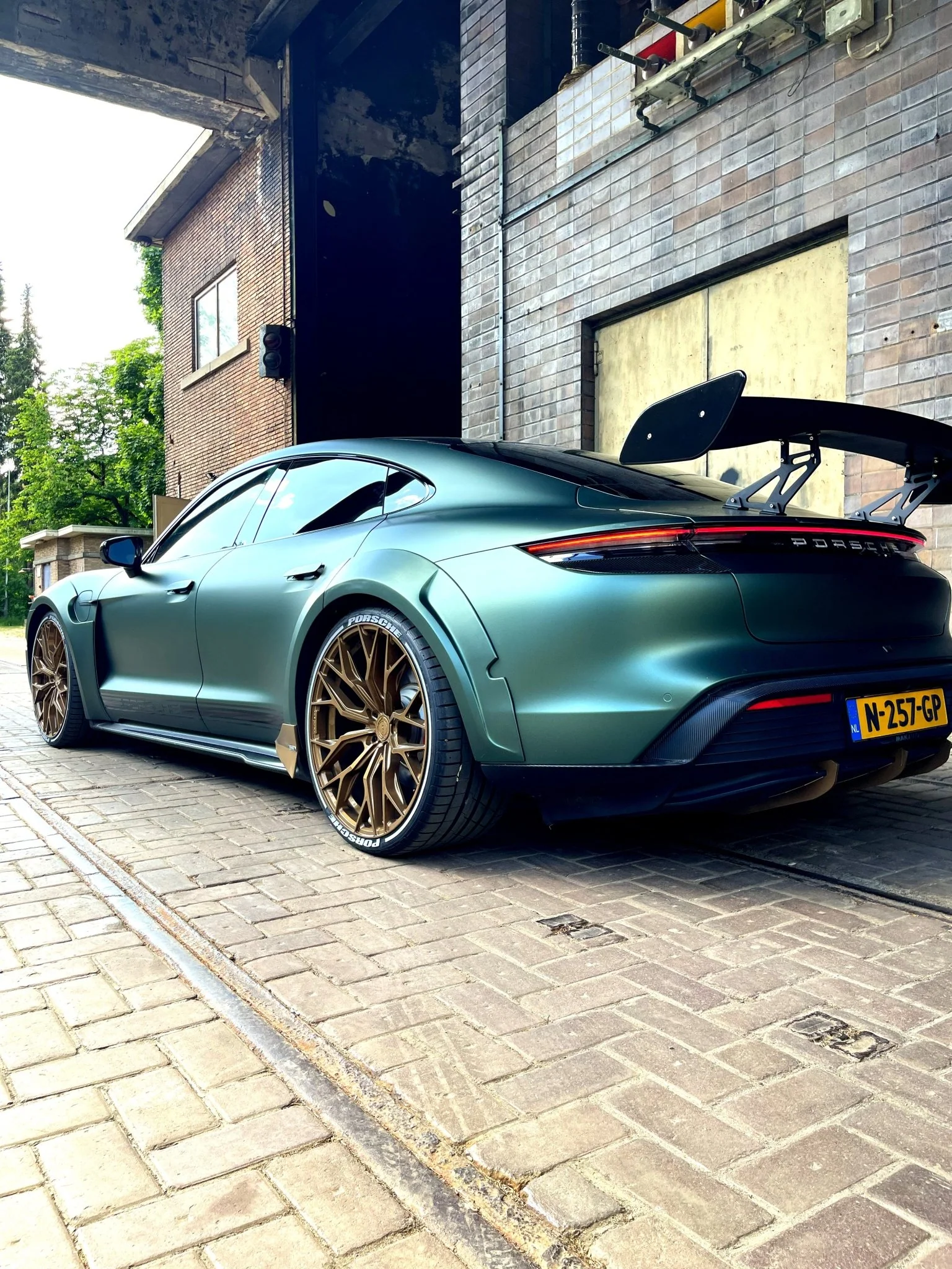 CMST Tuning FRP Widebody Wheel Arches for Porsche Taycan & 4S & Turbo & Turbo S - Image 15