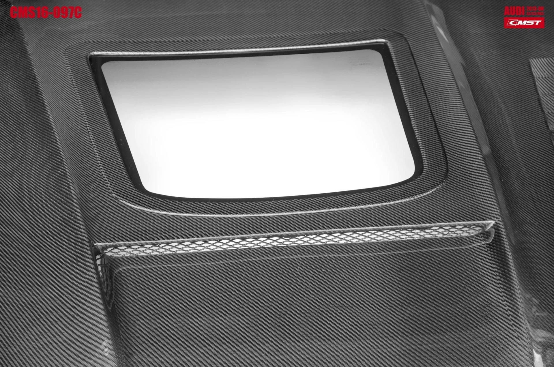 CMST Tuning Glass Transparent Carbon Fiber Hood Bonnet Ver.3 for Audi RS3 2018-2020 & 2014-2020 A3 & A3 S Line & S3 - Image 20