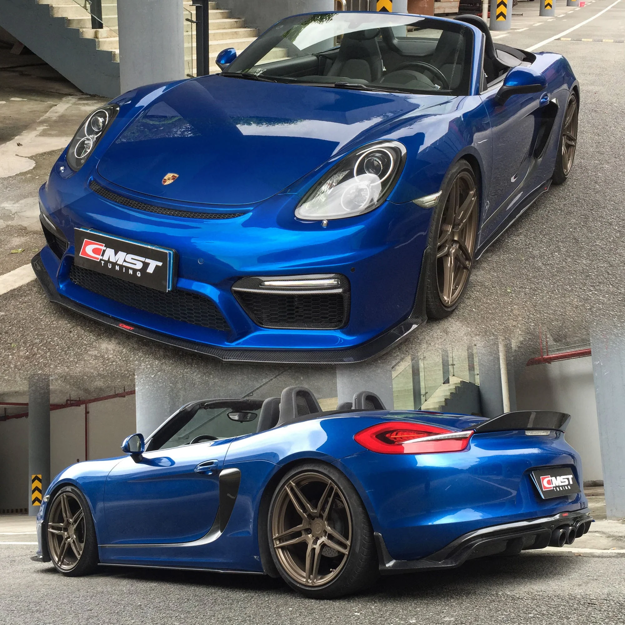 CMST Porsche 981 Cayman / Boxster (2013–2015) Carbon Fibre Body Kit - Image 2
