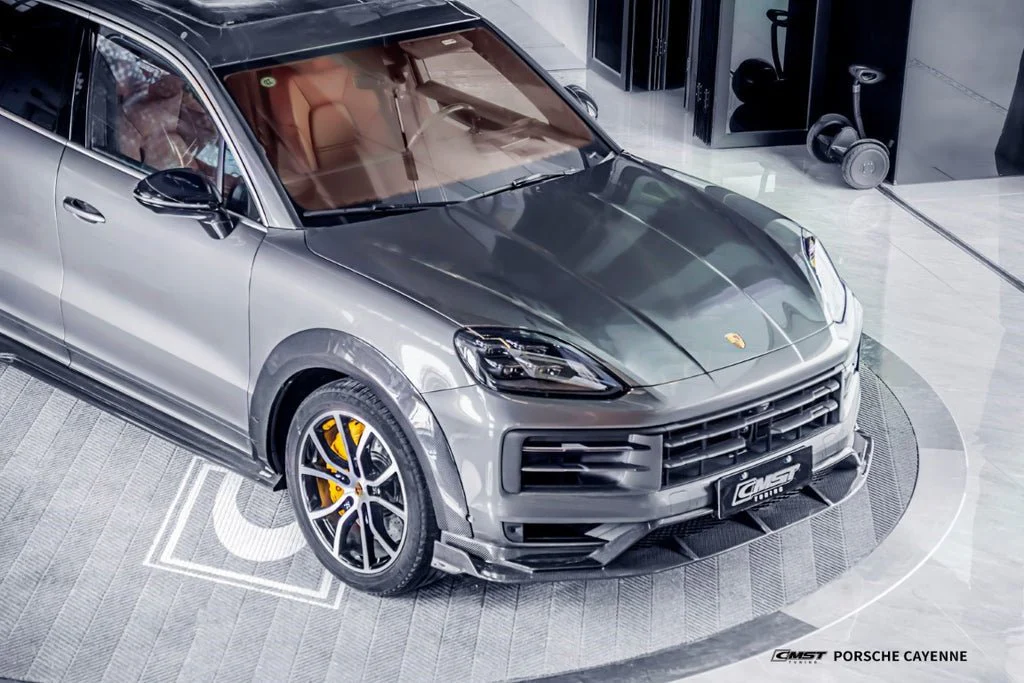 CMST Tuning Pre-preg Carbon Fiber Wheel Arches For Porsche Cayenne 9Y0 Facelift - Image 4