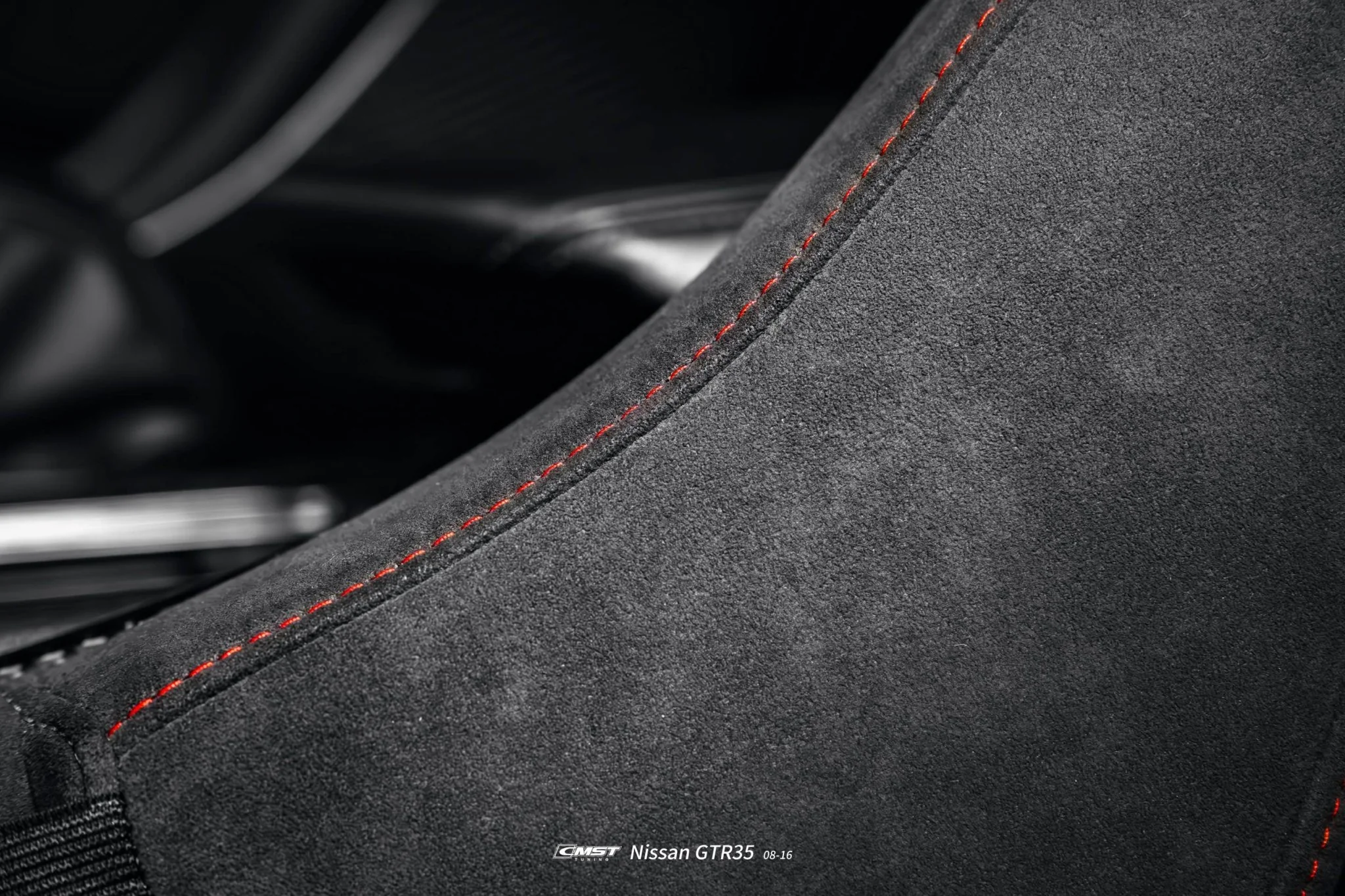 CMST Tuning Senna Style Seat for Nissan GTR R35 CBA DBA EBA 2008-2024 Dry Pre-preg Carbon Fiber - Image 6