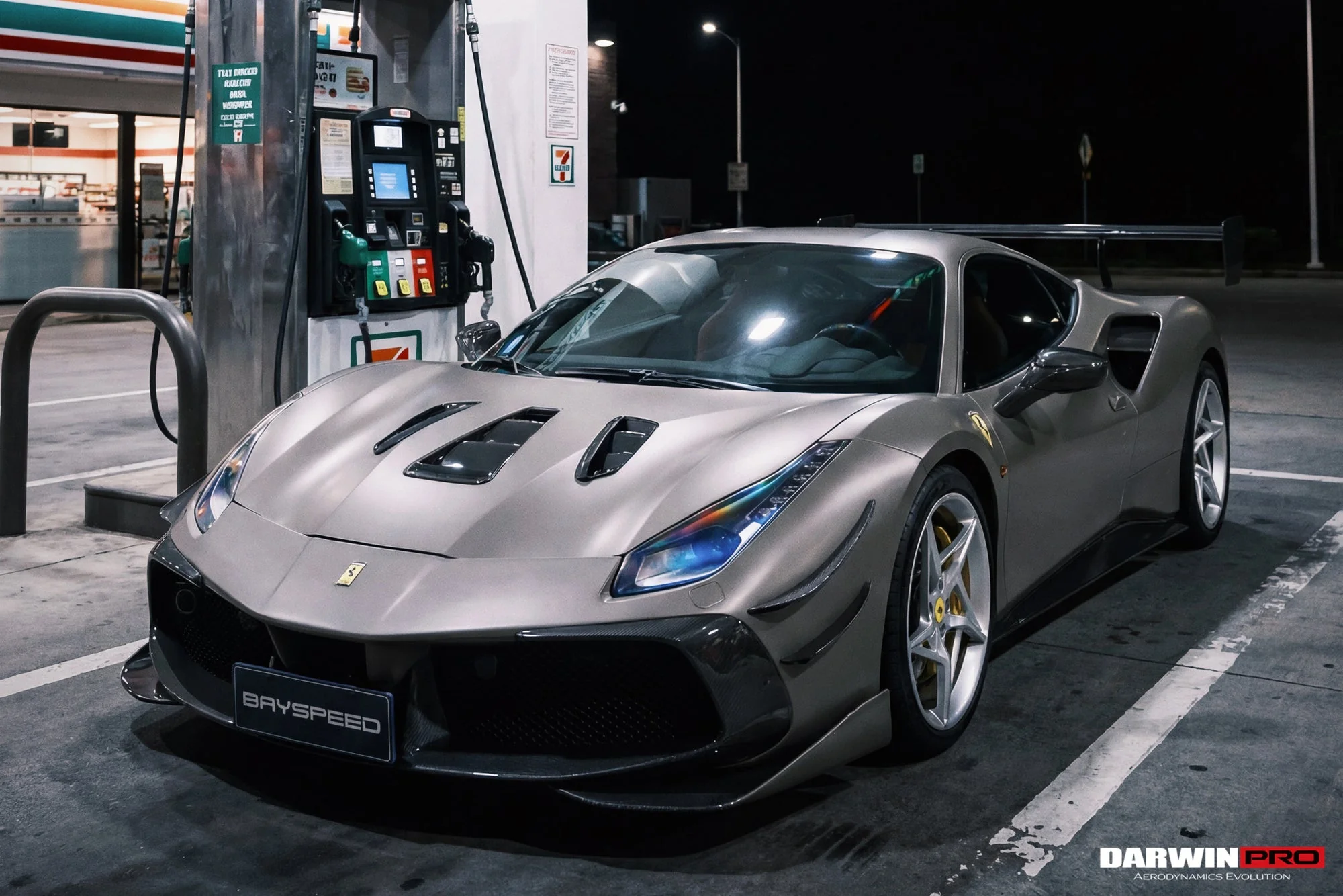 DarwinPRO 2015-2020 Ferrari 488 GTB Challenge Evo Modena Style Full Body Kit - Image 4