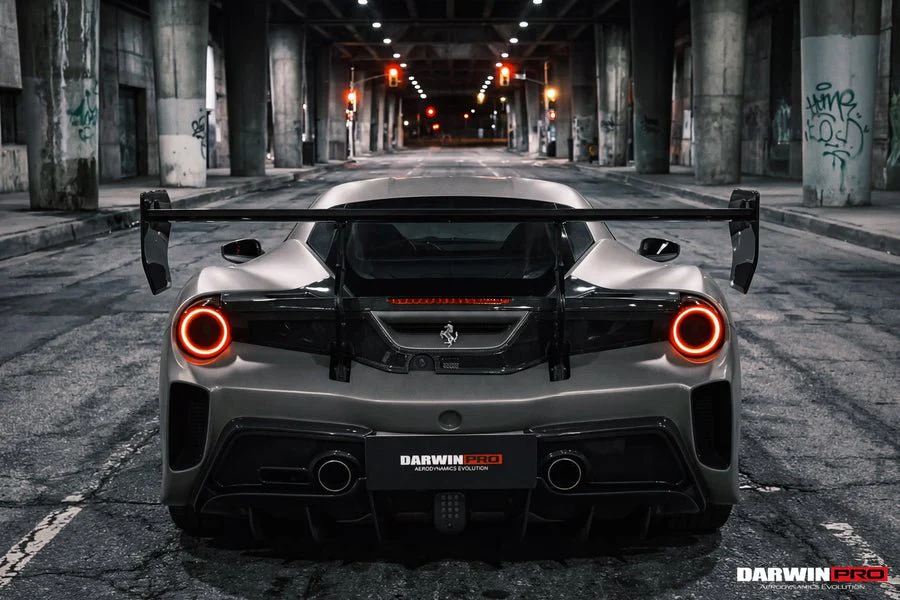 DarwinPRO 2015-2020 Ferrari 488 GTB Challenge Evo Modena Style Full Body Kit - Image 6
