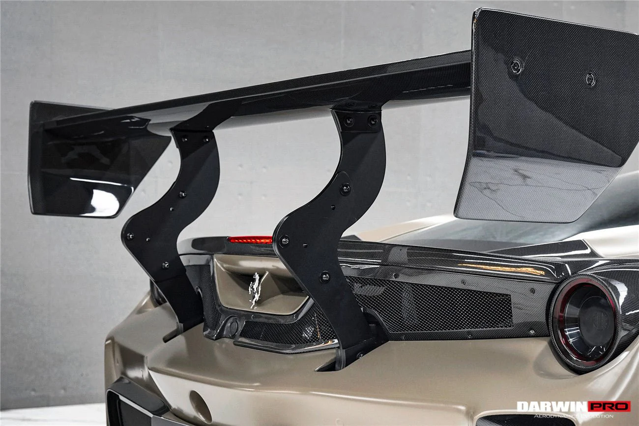 DarwinPRO 2015-2020 Ferrari 488 GTB Challenge Evo Modena Style Full Body Kit - Image 7