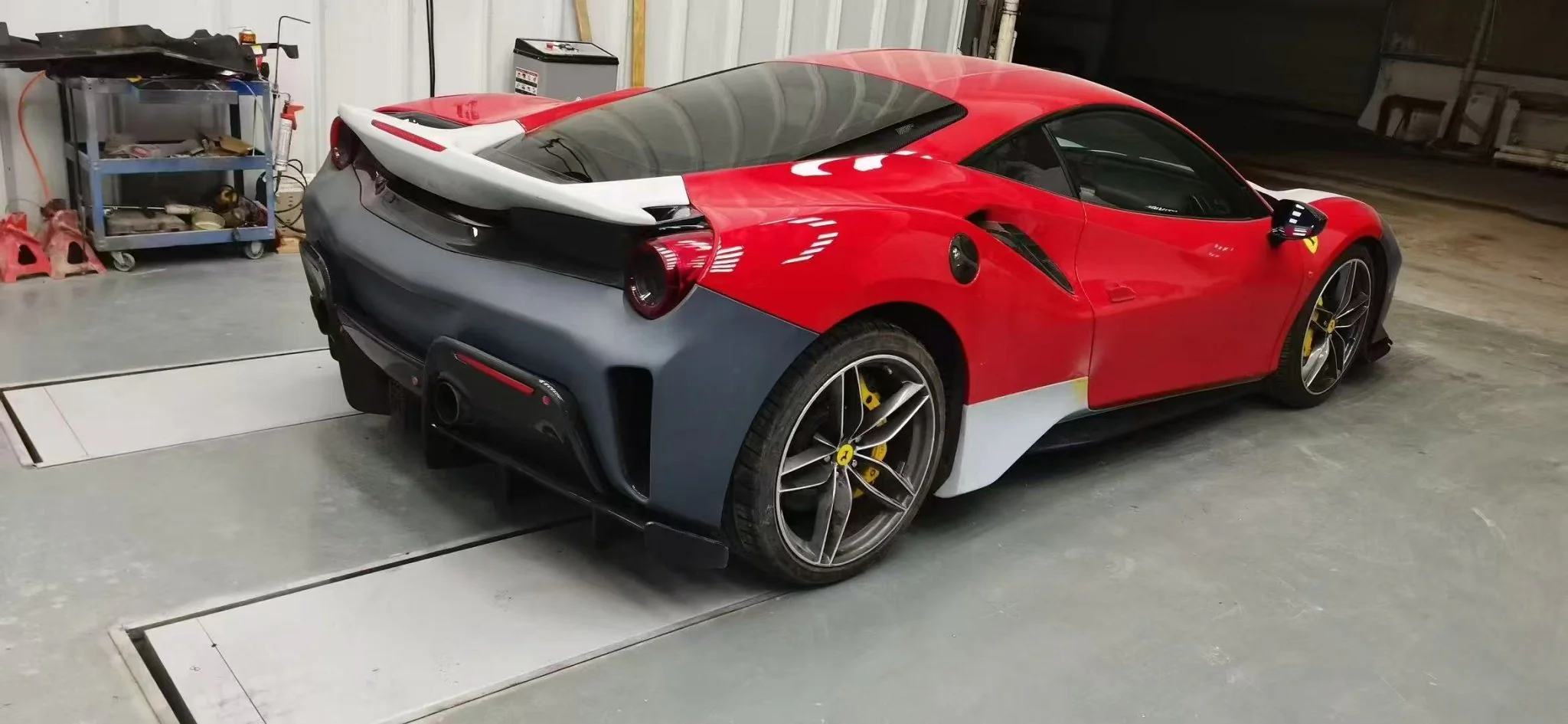 Ferrari 488GTB Upgrade to Pista Full Conversion Body Kit (Plastic & Dry-Carbon) - Image 12