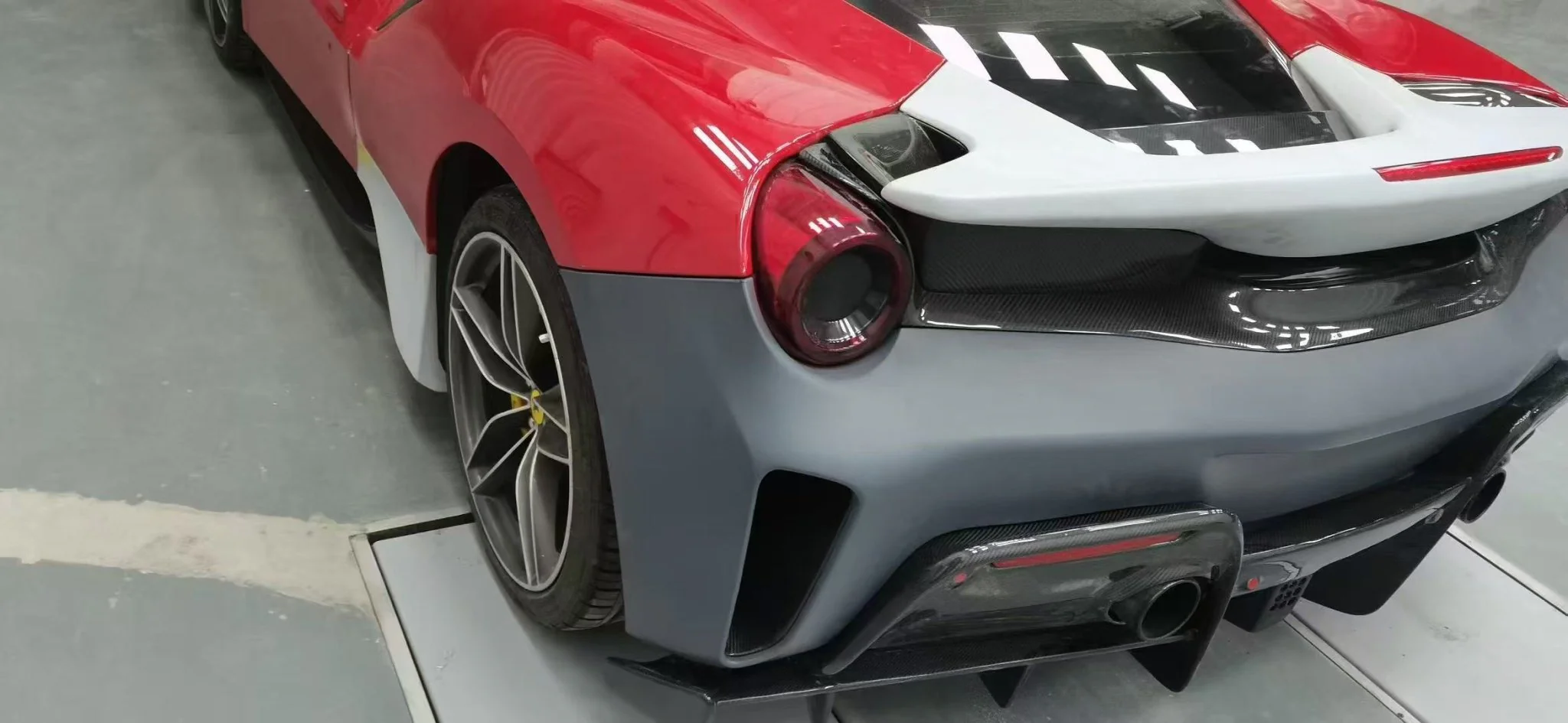 Ferrari 488GTB Upgrade to Pista Full Conversion Body Kit (Plastic & Dry-Carbon) - Image 13