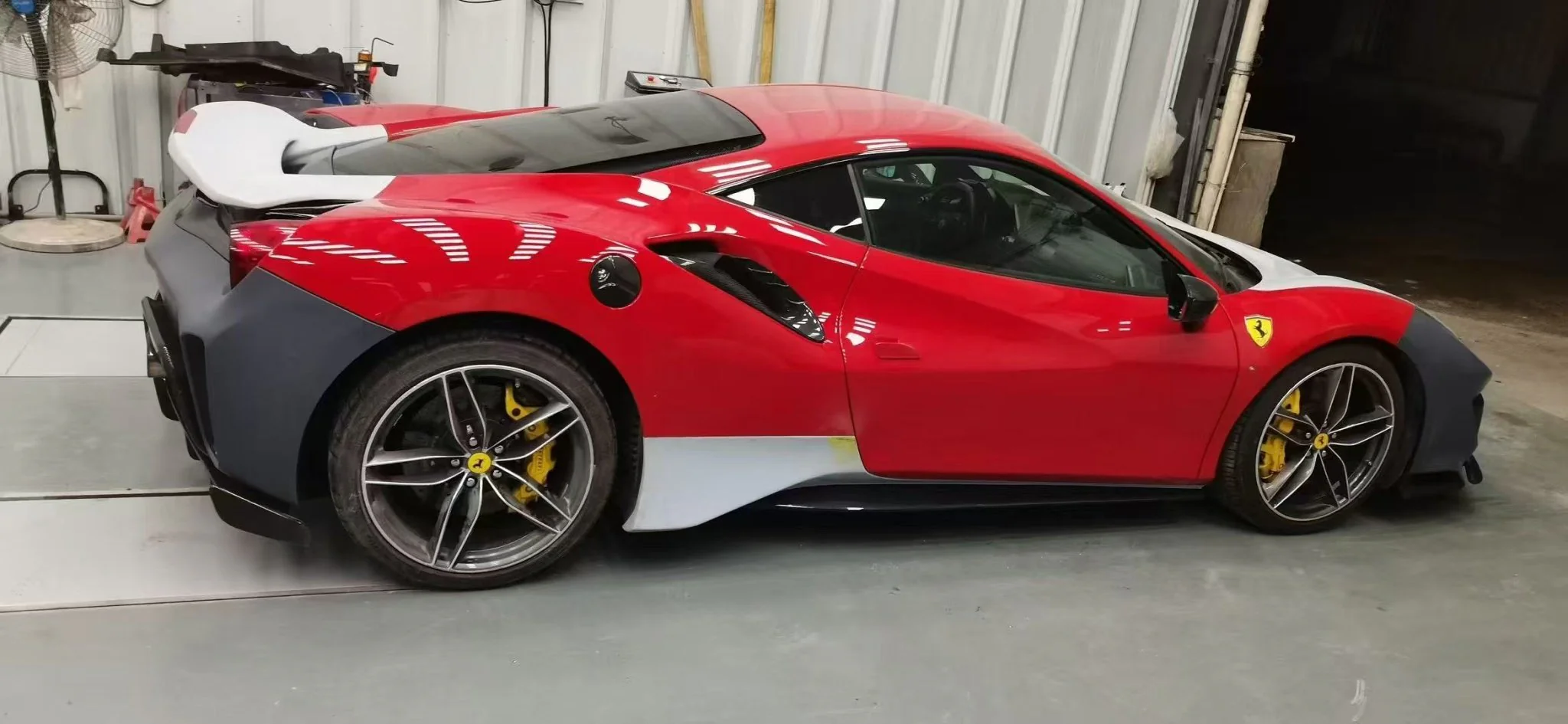 Ferrari 488GTB Upgrade to Pista Full Conversion Body Kit (Plastic & Dry-Carbon) - Image 14