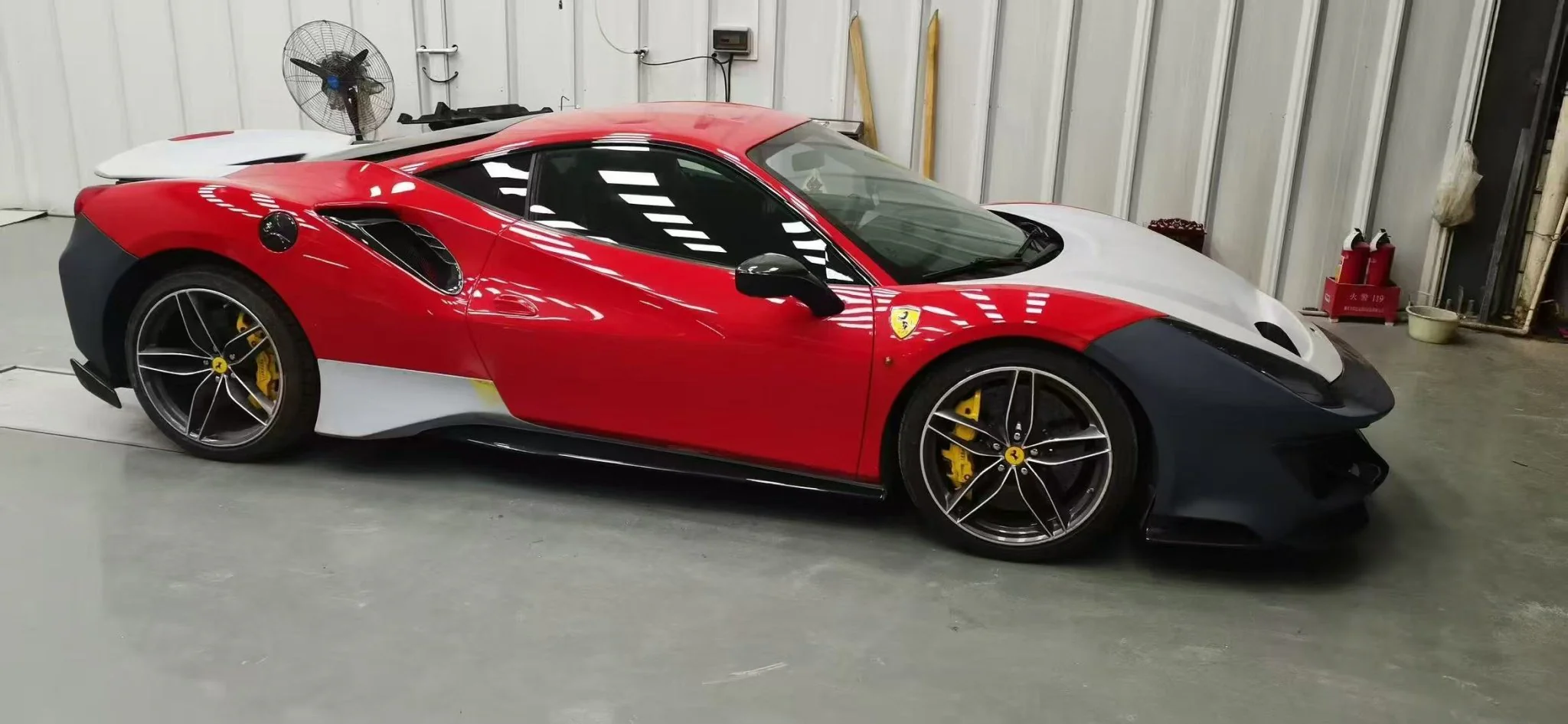 Ferrari 488GTB Upgrade to Pista Full Conversion Body Kit (Plastic & Dry-Carbon) - Image 15