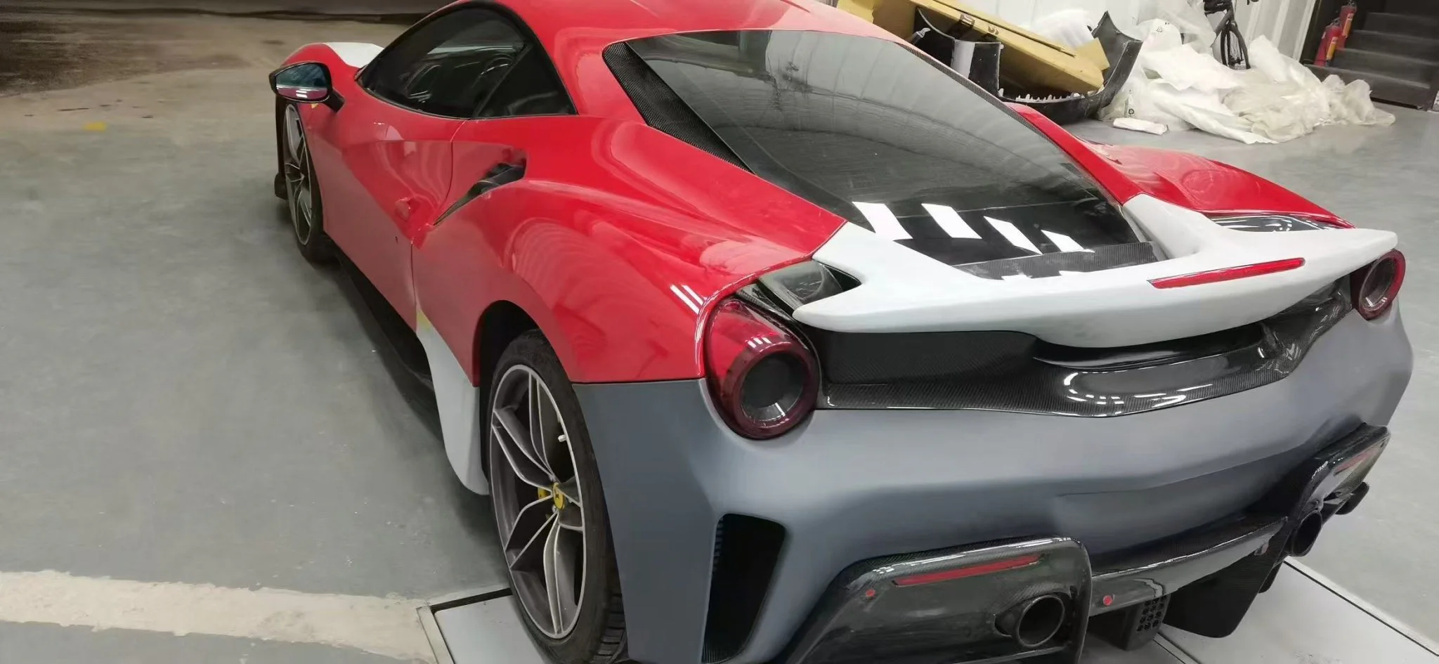 Ferrari 488GTB Upgrade to Pista Full Conversion Body Kit (Plastic & Dry-Carbon) - Image 16