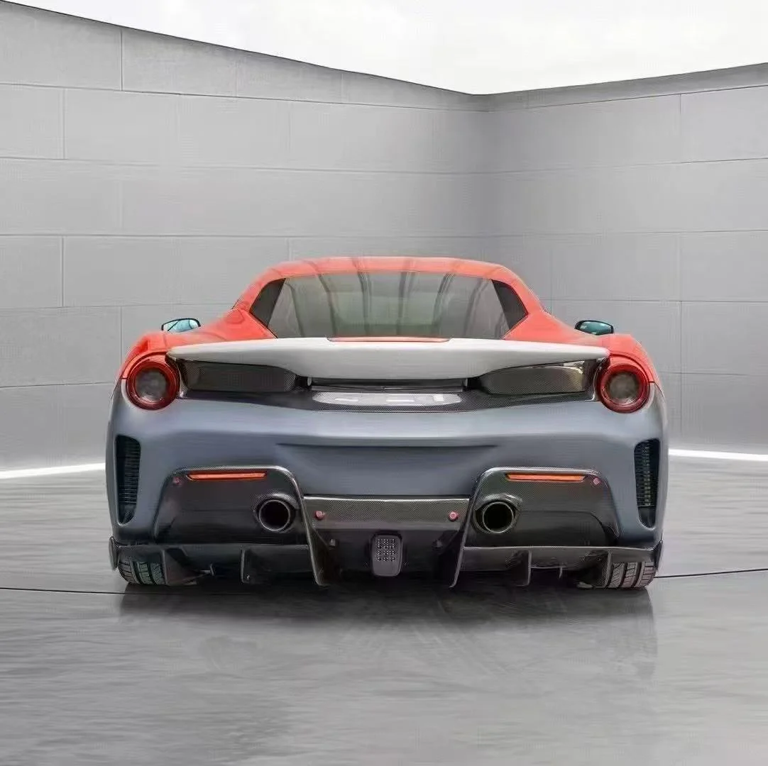 Ferrari 488GTB Upgrade to Pista Full Conversion Body Kit (Plastic & Dry-Carbon) - Image 6