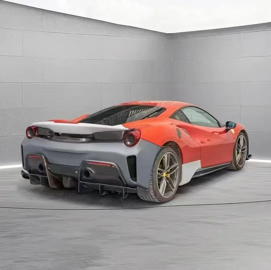 Ferrari 488GTB Upgrade to Pista Full Conversion Body Kit (Plastic & Dry-Carbon) - Image 7