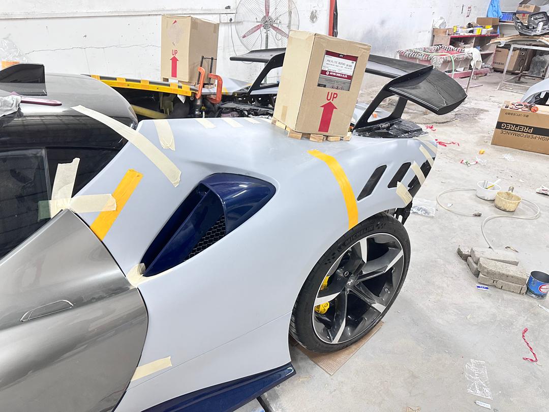 Ferrari SF90XX Style Conversion Kit for SF90 – Complete Prepeg Carbon Body Kit - Image 72