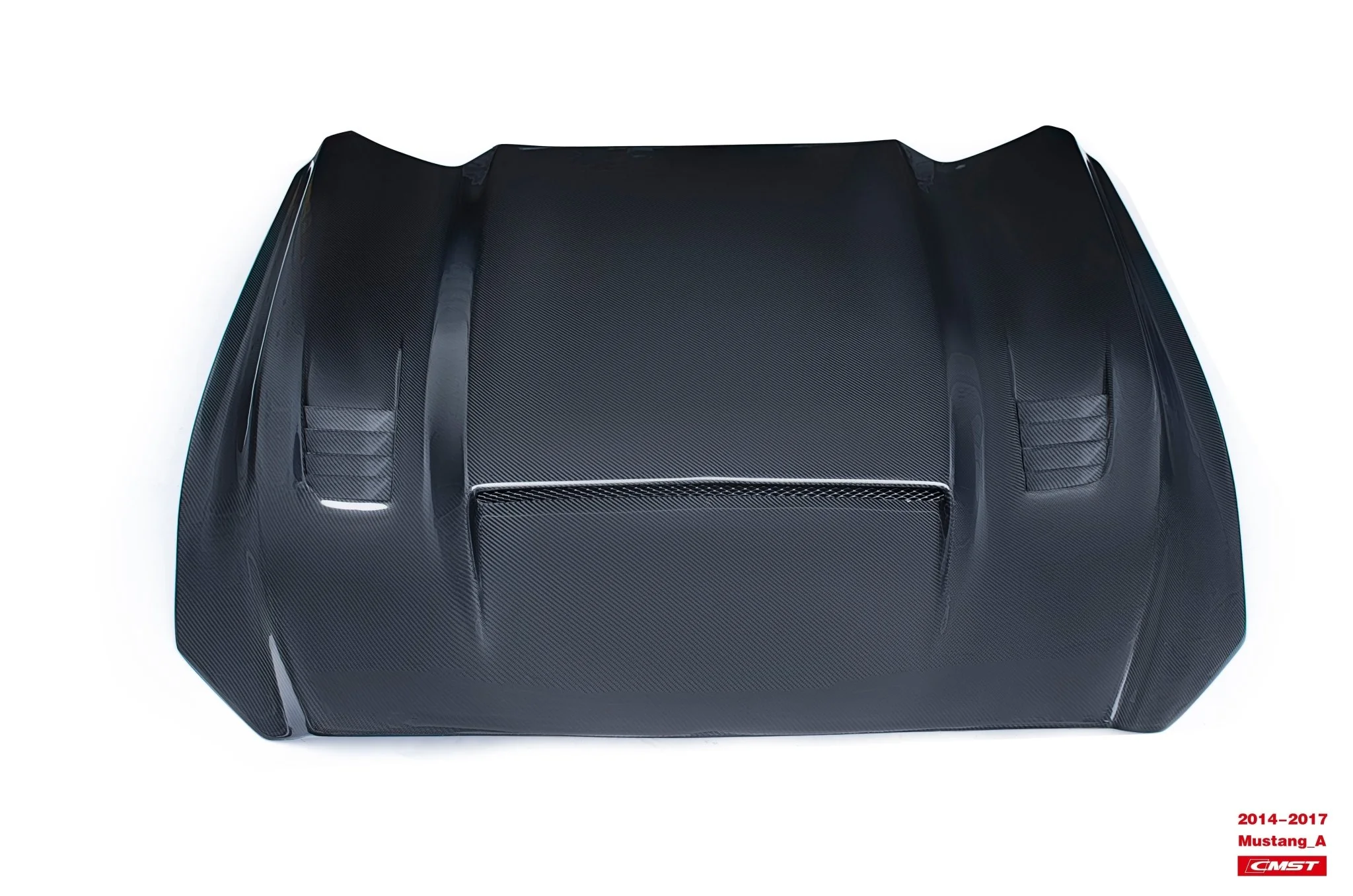 CMST Carbon Fiber Hood Ver.1 for Ford Mustang S550.1 2015-2017 - Image 10