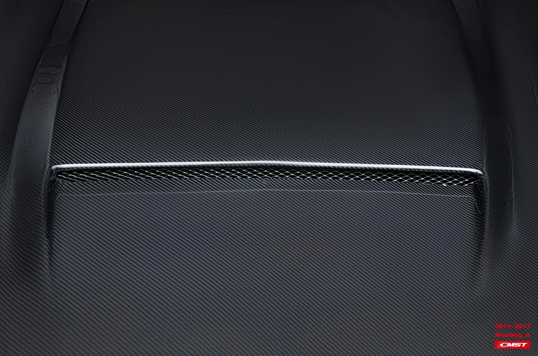 CMST Carbon Fiber Hood Ver.1 for Ford Mustang S550.1 2015-2017 - Image 12