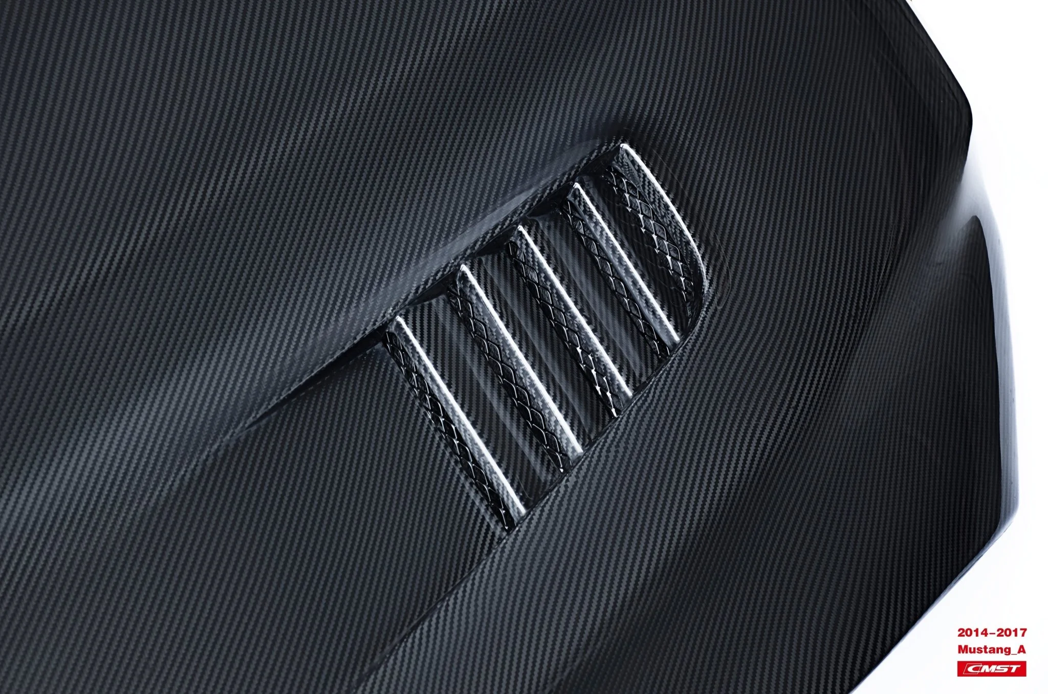 CMST Carbon Fiber Hood Ver.1 for Ford Mustang S550.1 2015-2017 - Image 13