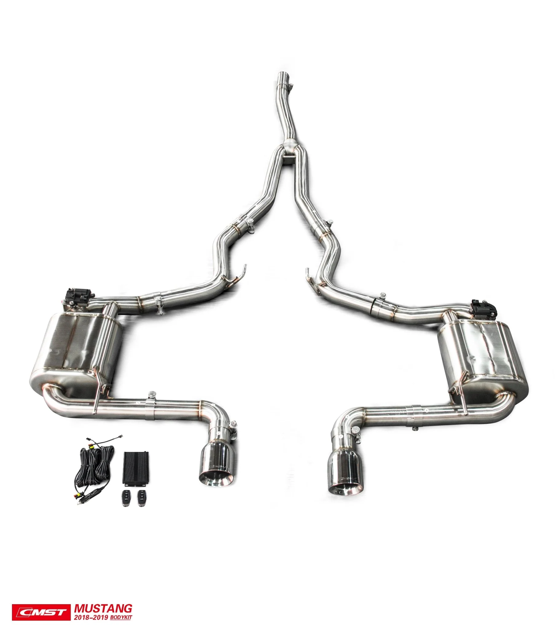 CMST Rear Bumper With Diffuser for Ford Mustang S550.1 S550.2 2015-2022 - Image 5