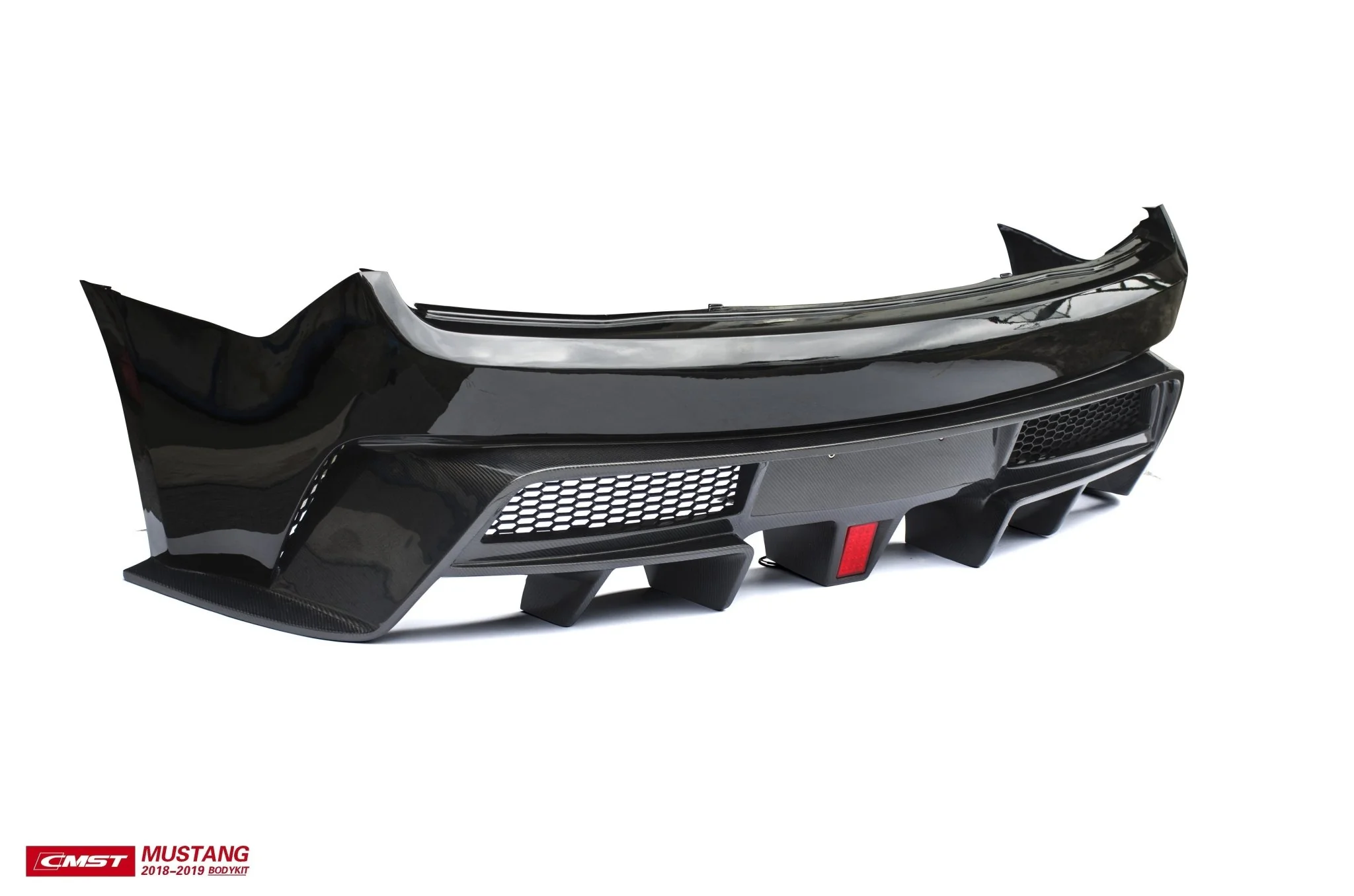 CMST Rear Bumper With Diffuser for Ford Mustang S550.1 S550.2 2015-2022 - Image 6