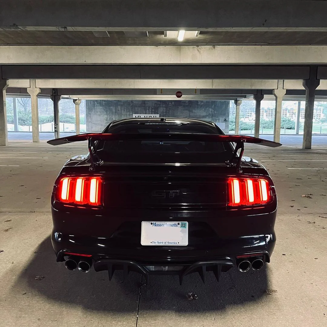 CMST Carbon Fiber Rear Spoiler Wing Ver.4 for Ford Mustang S550 2015-2022 - Image 13
