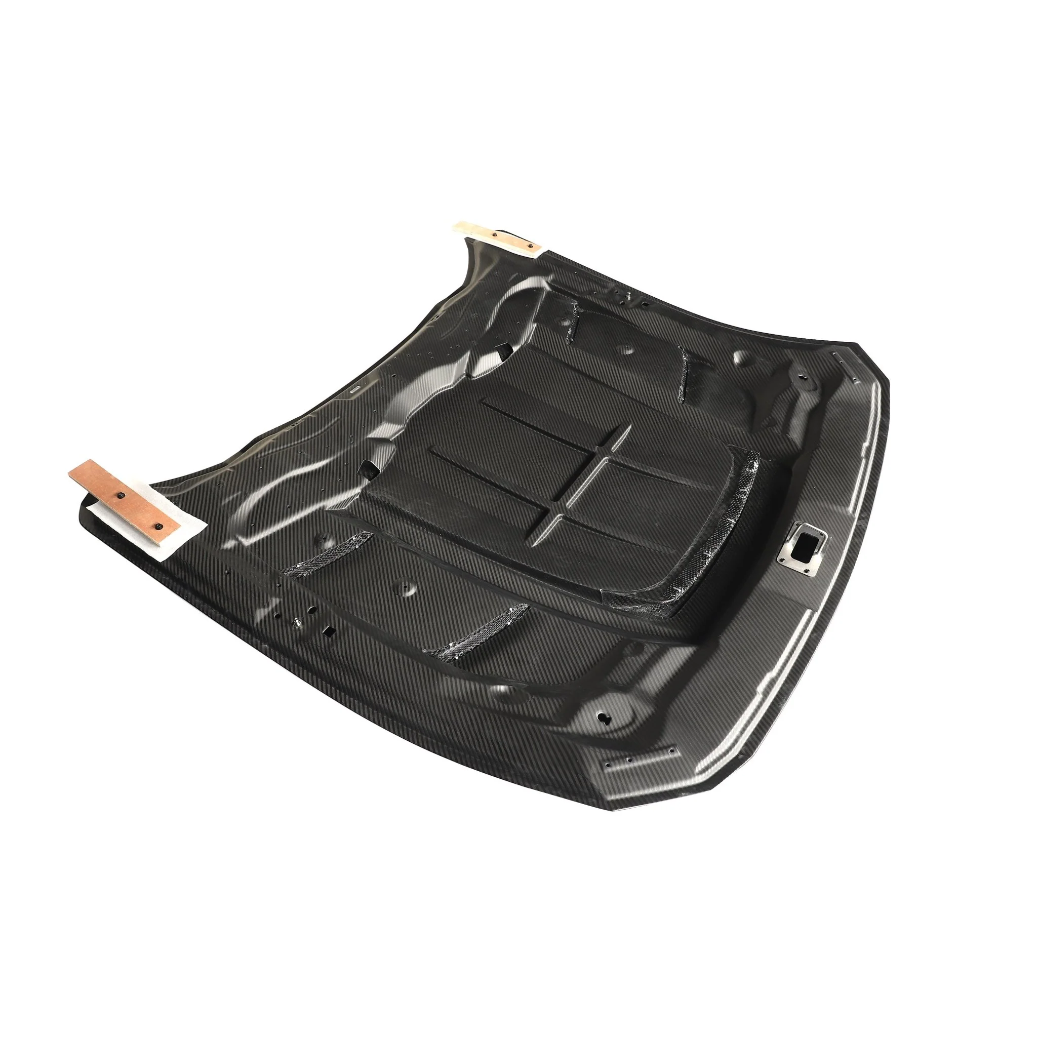 Ford Mustang S650 GT / EcoBoost Lightweight Dry Carbon Bonnet / Hood — Not Compatible with Dark Horse - Image 12