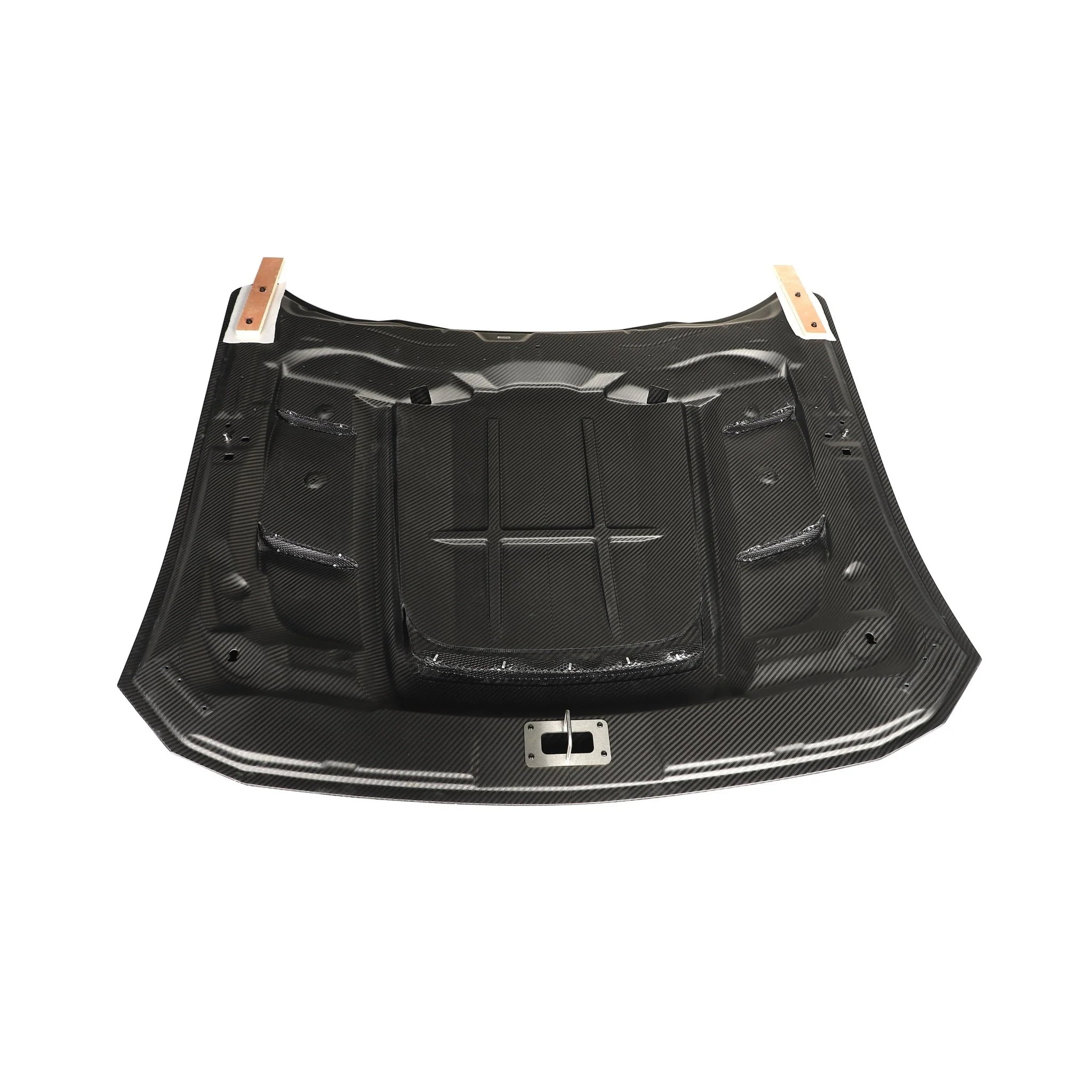 Ford Mustang S650 GT / EcoBoost Lightweight Dry Carbon Bonnet / Hood — Not Compatible with Dark Horse - Image 13