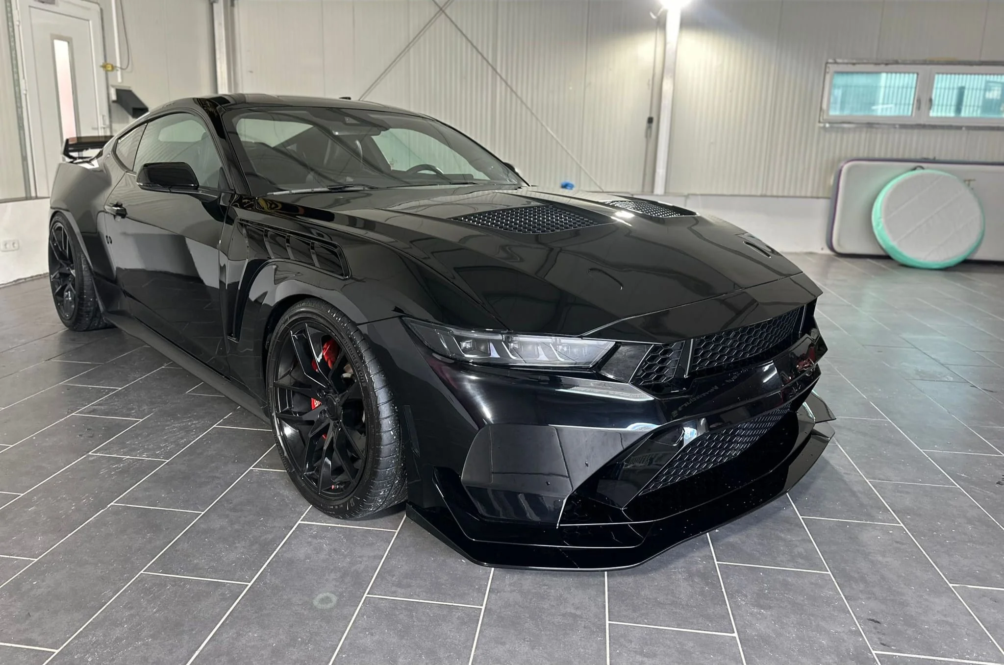 Ford Mustang S650 GTD Style Plastic Front Bumper 2023+ - Image 5