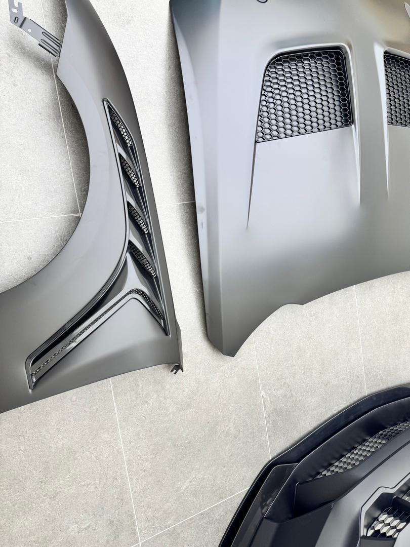 Ford Mustang S650 GTD Style Aluminium Bonnet 2023+ - Image 7