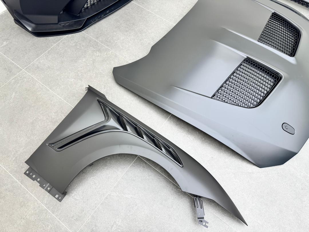 Ford Mustang S650 GTD Style Aluminium Bonnet 2023+ - Image 8