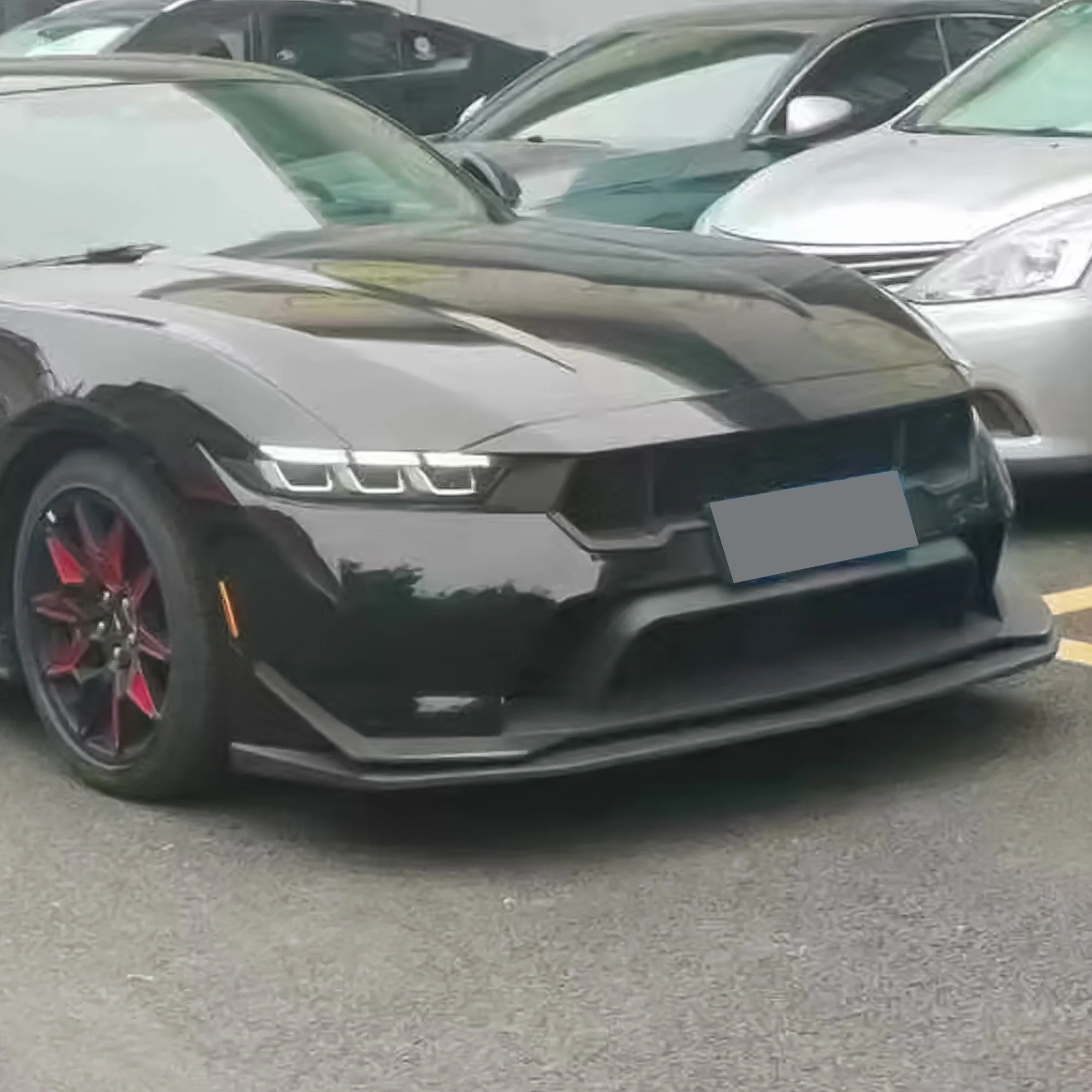 Ford Mustang S650 GTD Style Plastic Front Bumper 2023+ - Image 8