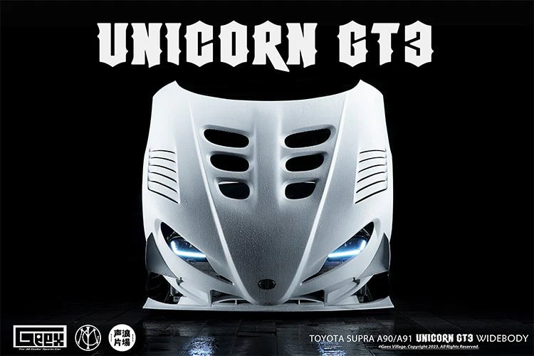 Geex Village Unicorn GT3 Toyota Supra Widebody Carbon / FRP Bodykit - Image 7