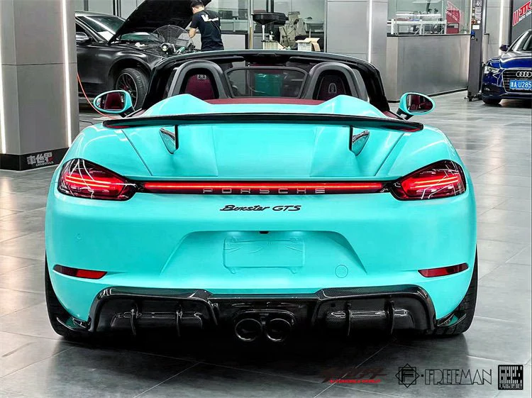 Geex x Freeman Studio Porsche 718 Boxster Carbon Fibre Aero Kit - Image 11