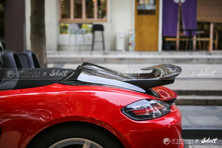 Geex x Freeman Studio Porsche 718 Boxster Carbon Fibre Aero Kit - Image 15
