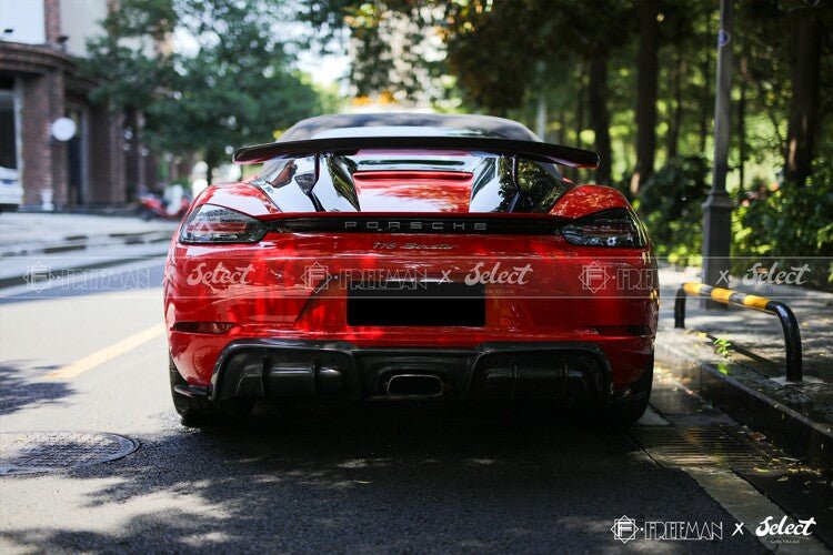 Geex x Freeman Studio Porsche 718 Boxster Carbon Fibre Aero Kit - Image 33
