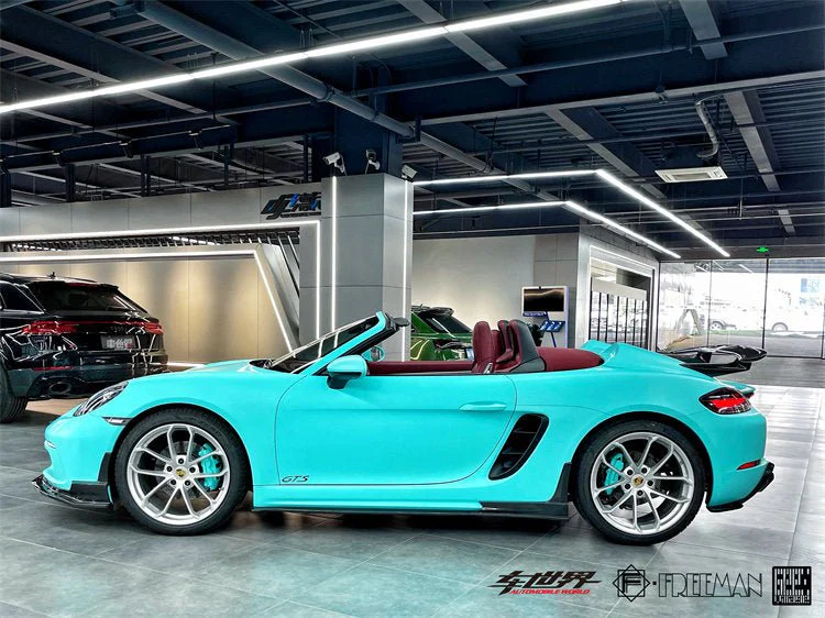 Geex x Freeman Studio Porsche 718 Boxster Carbon Fibre Aero Kit - Image 5