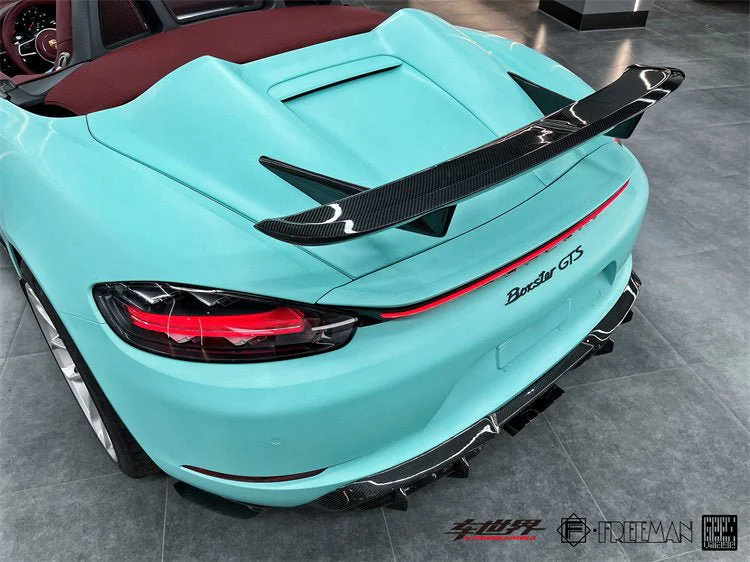 Geex x Freeman Studio Porsche 718 Boxster Carbon Fibre Aero Kit - Image 9