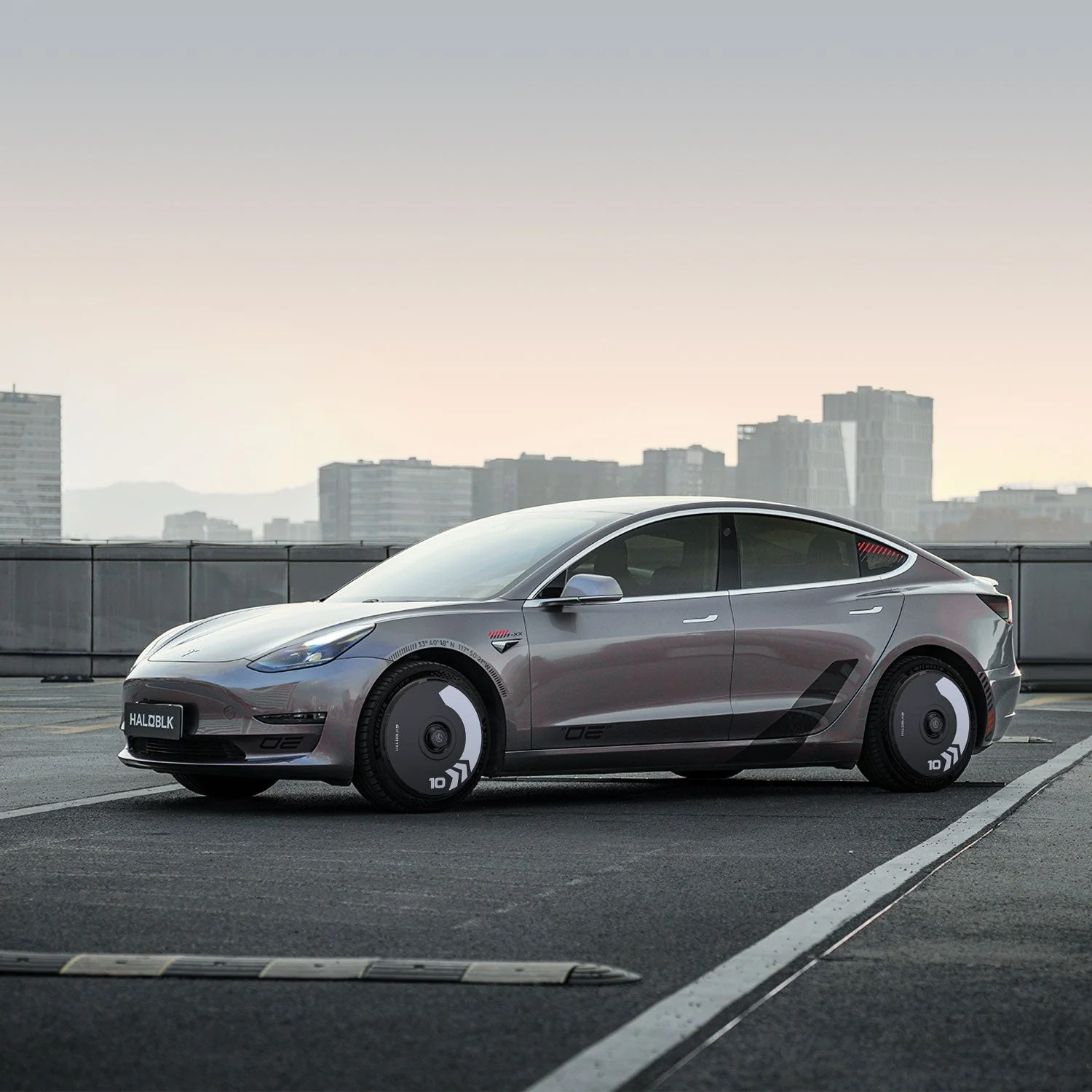 HALODISC 2 Tesla Wheel Covers丨Arrow - Image 5