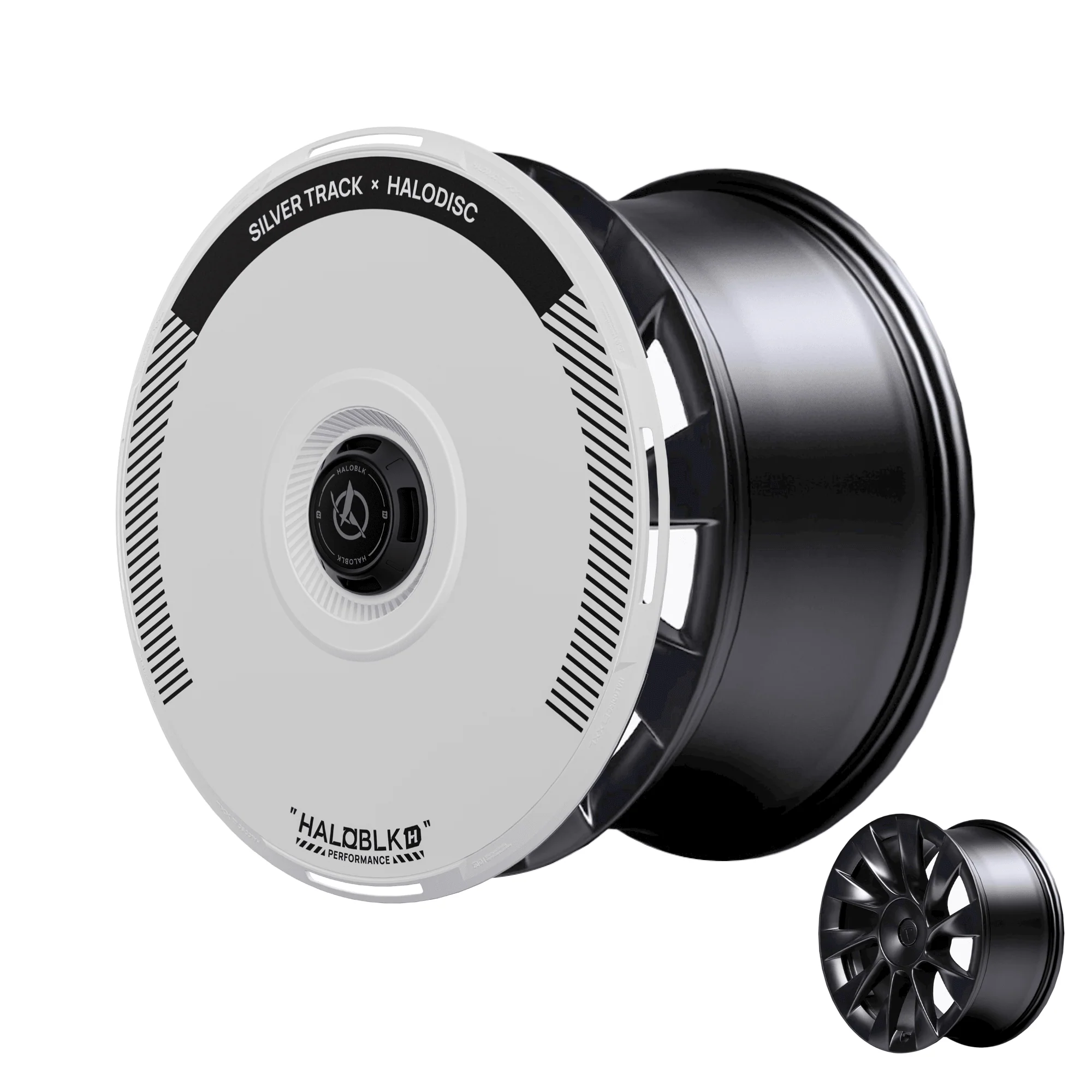 HALODISC 2 Tesla Wheel Covers丨Silver Track - Image 14