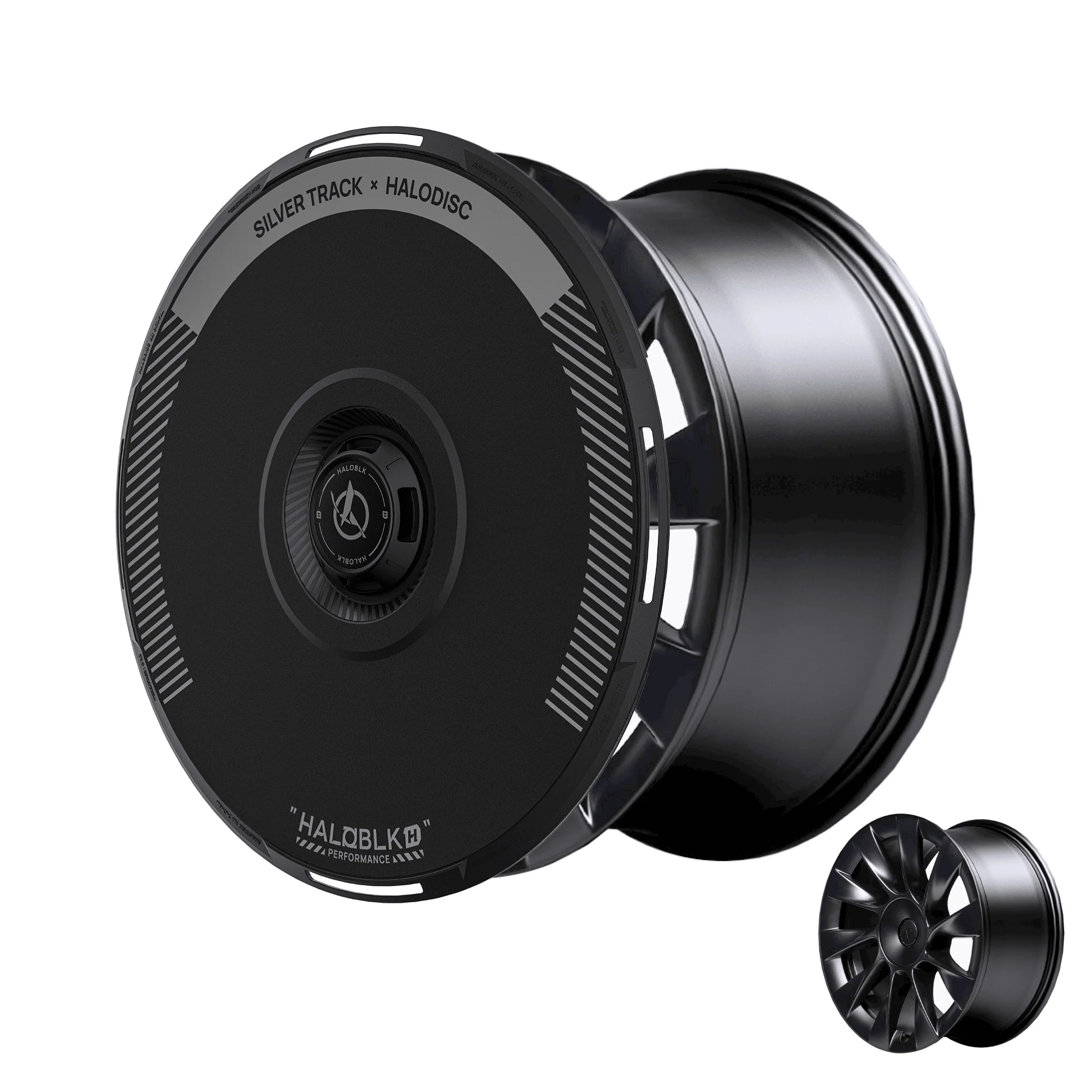 HALODISC 2 Tesla Wheel Covers丨Silver Track - Image 17