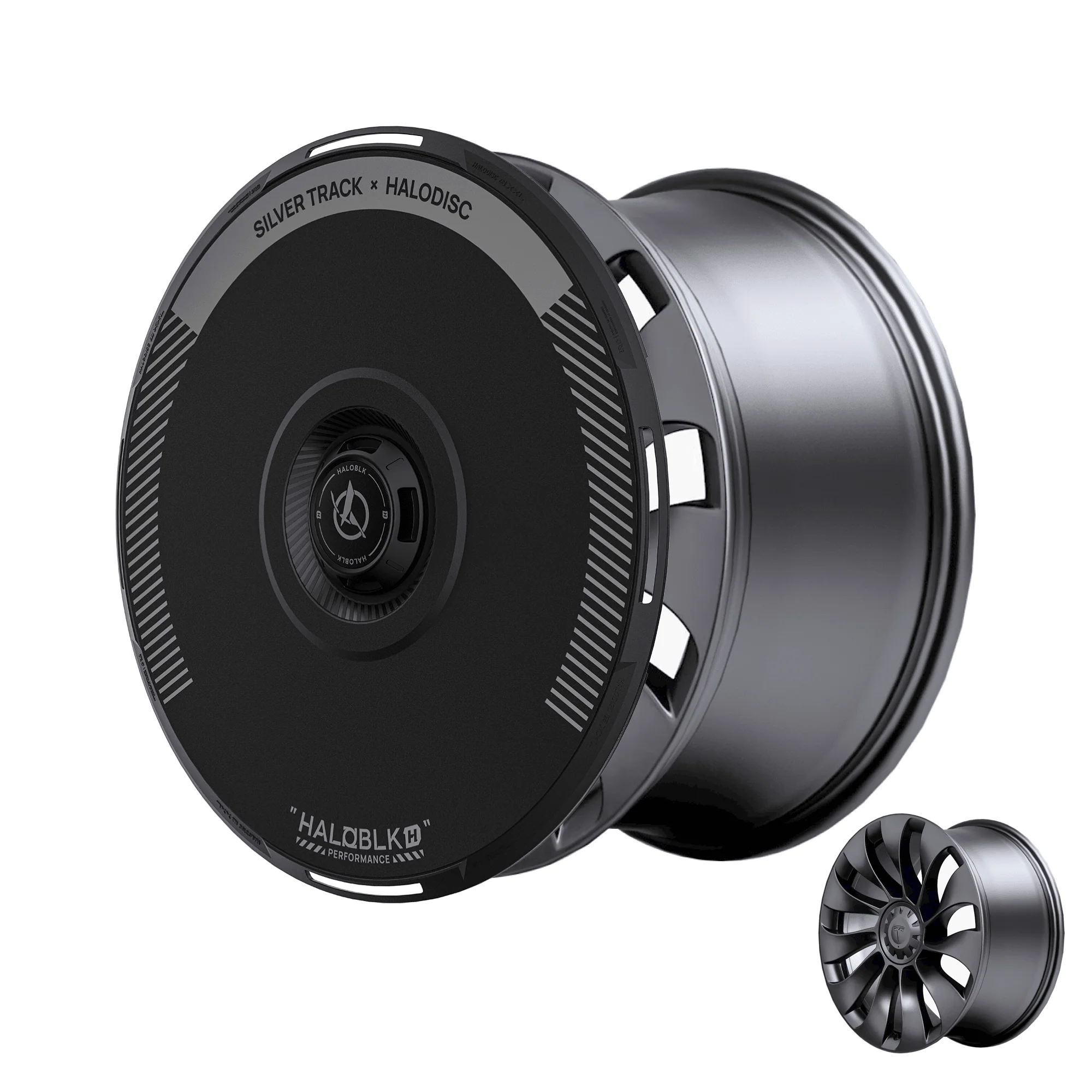 HALODISC 2 Tesla Wheel Covers丨Silver Track - Image 18